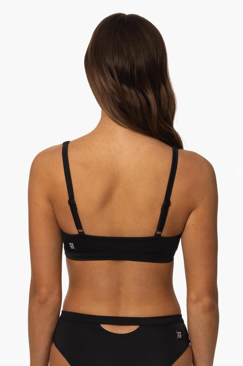 Amelia Bikini Top - Black Female Product Image