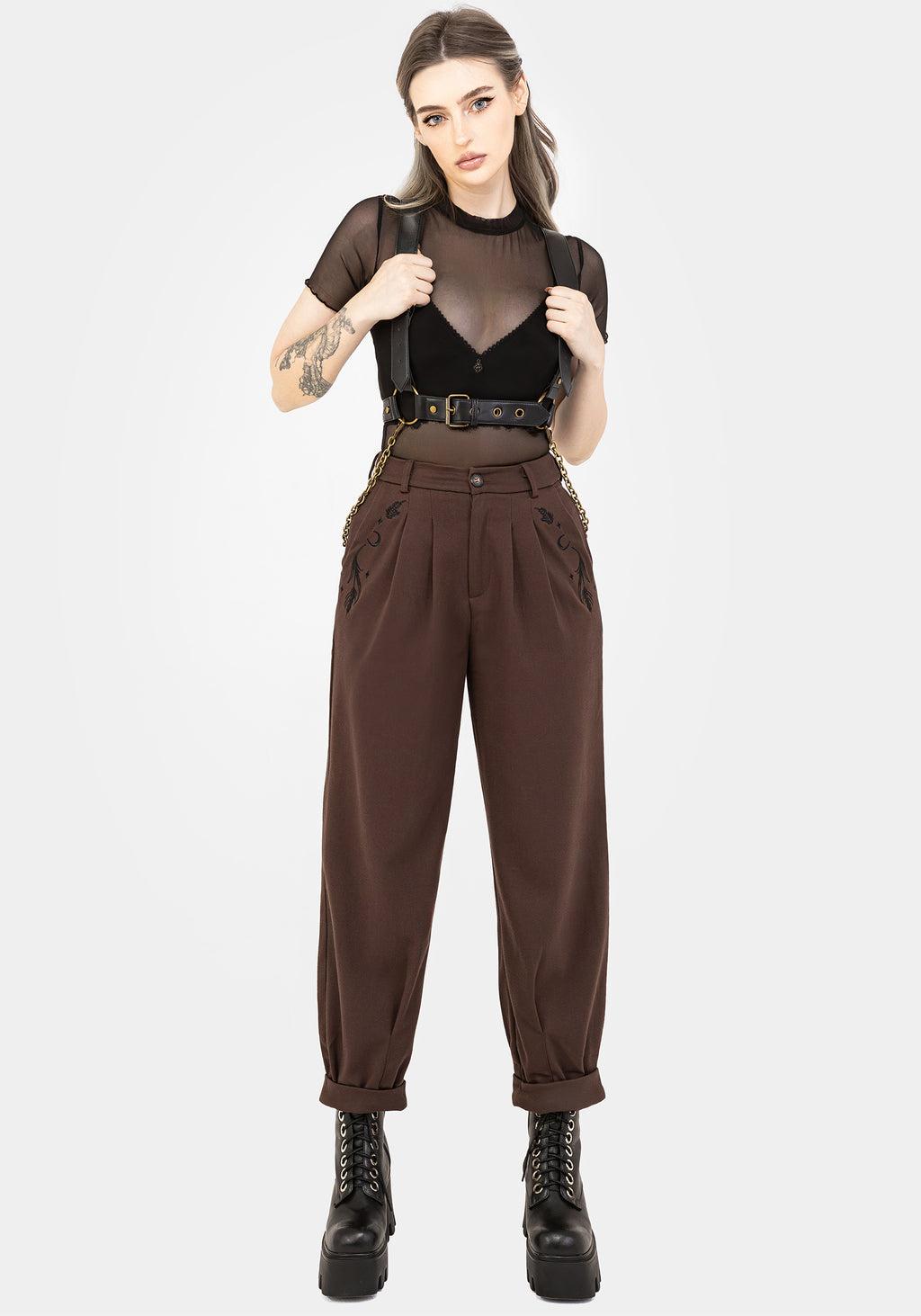 Dianne Embroidered Balloon Trousers Product Image