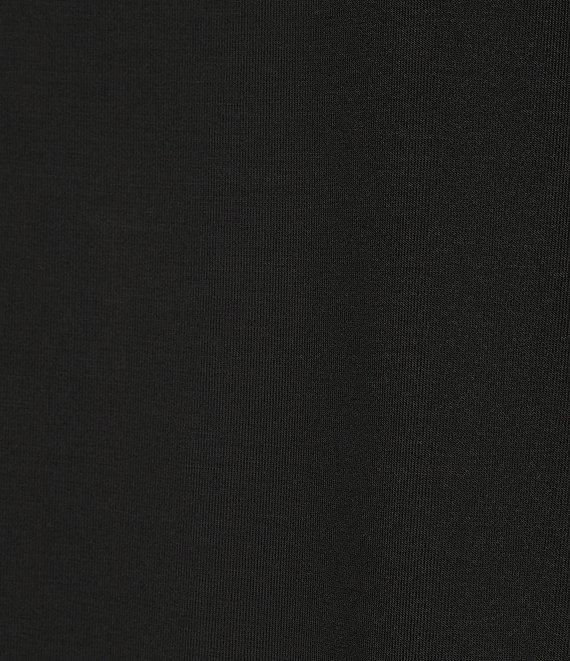 Half Moon by Modern Movement Jersey Knit Short Sleeve Round Neck Coordinating High-Low Hem Lounge Top Product Image