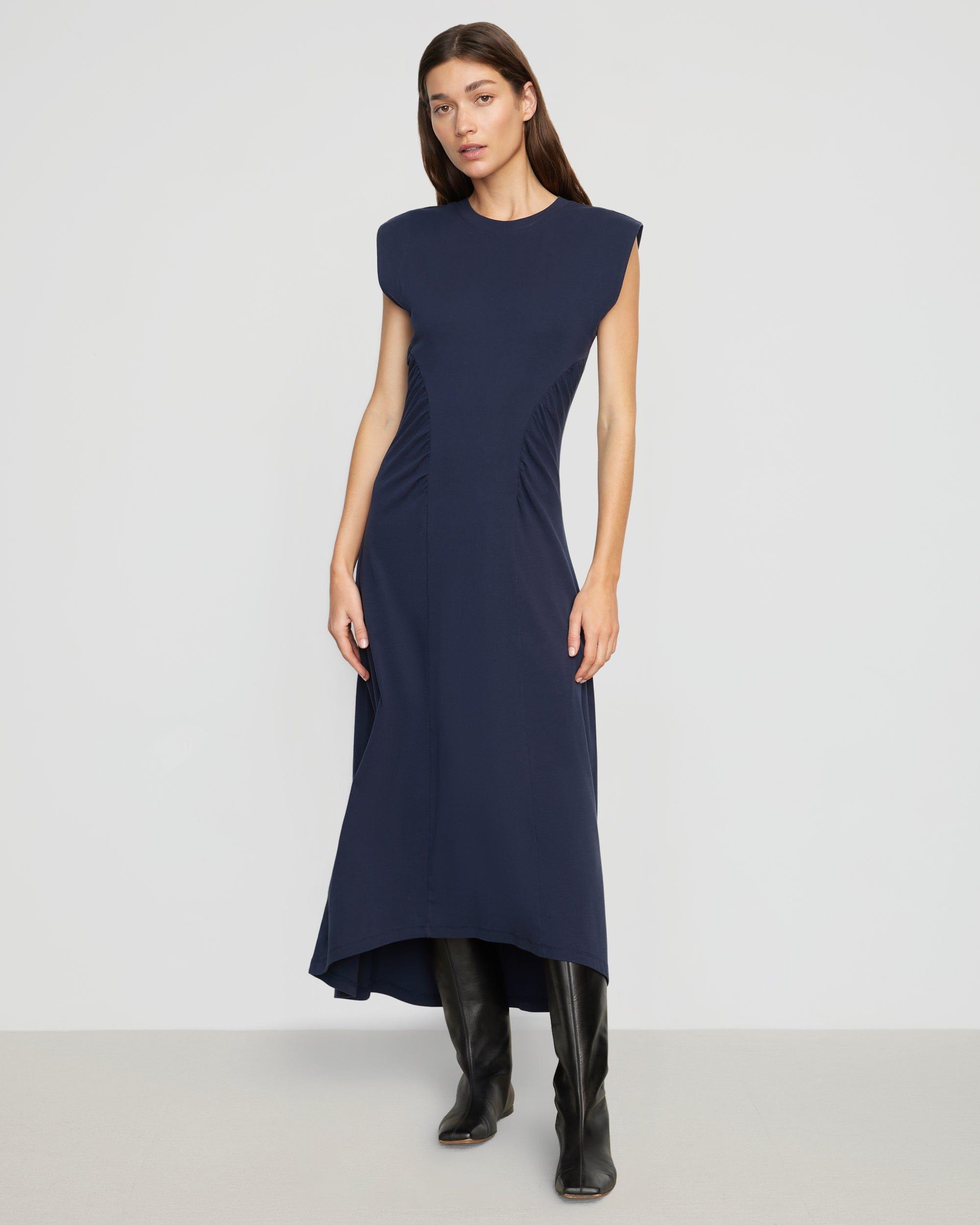 Lenox Side-Ruched Dress Product Image