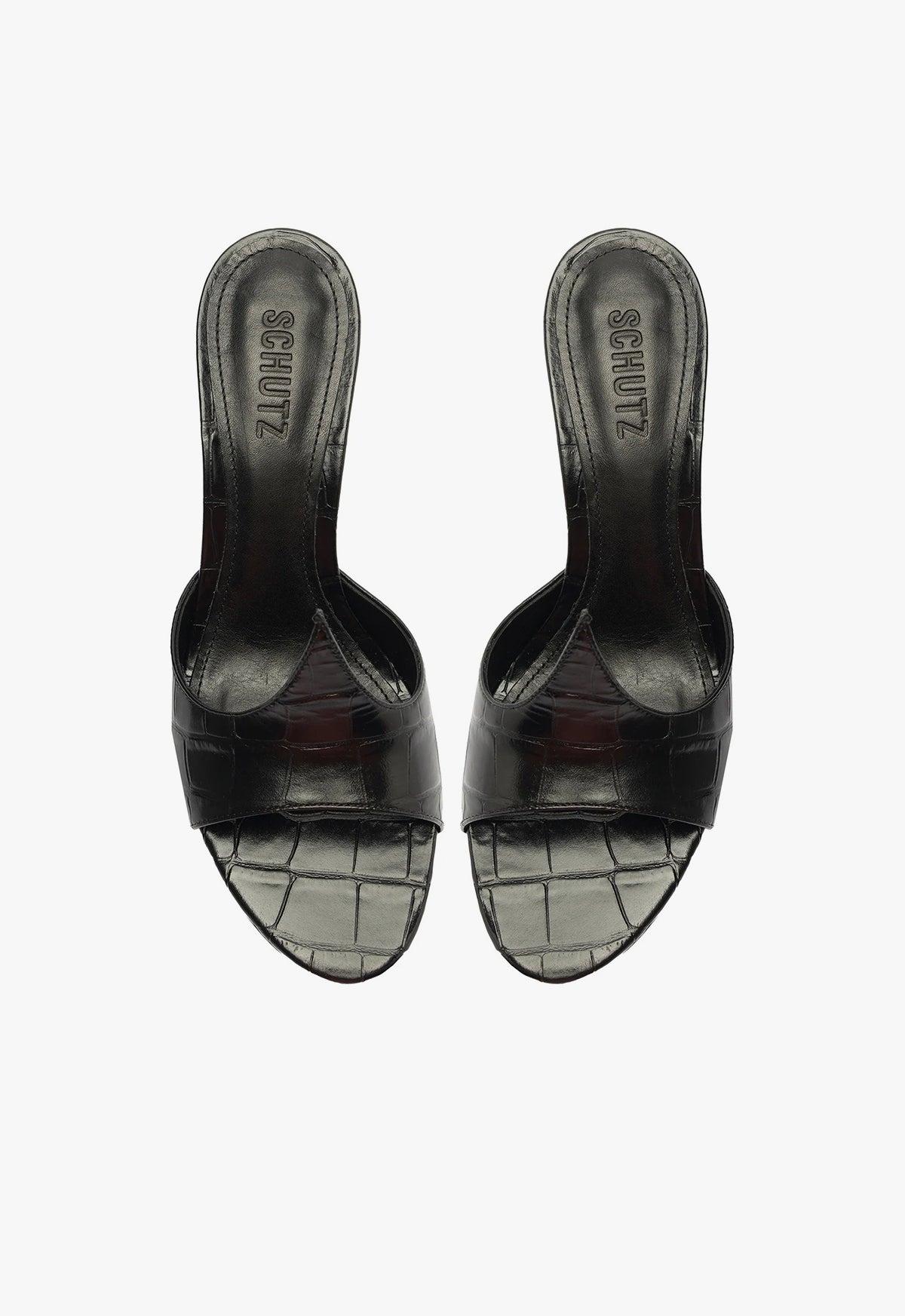 Carlie Mule Patent Leather Sandal Female Product Image