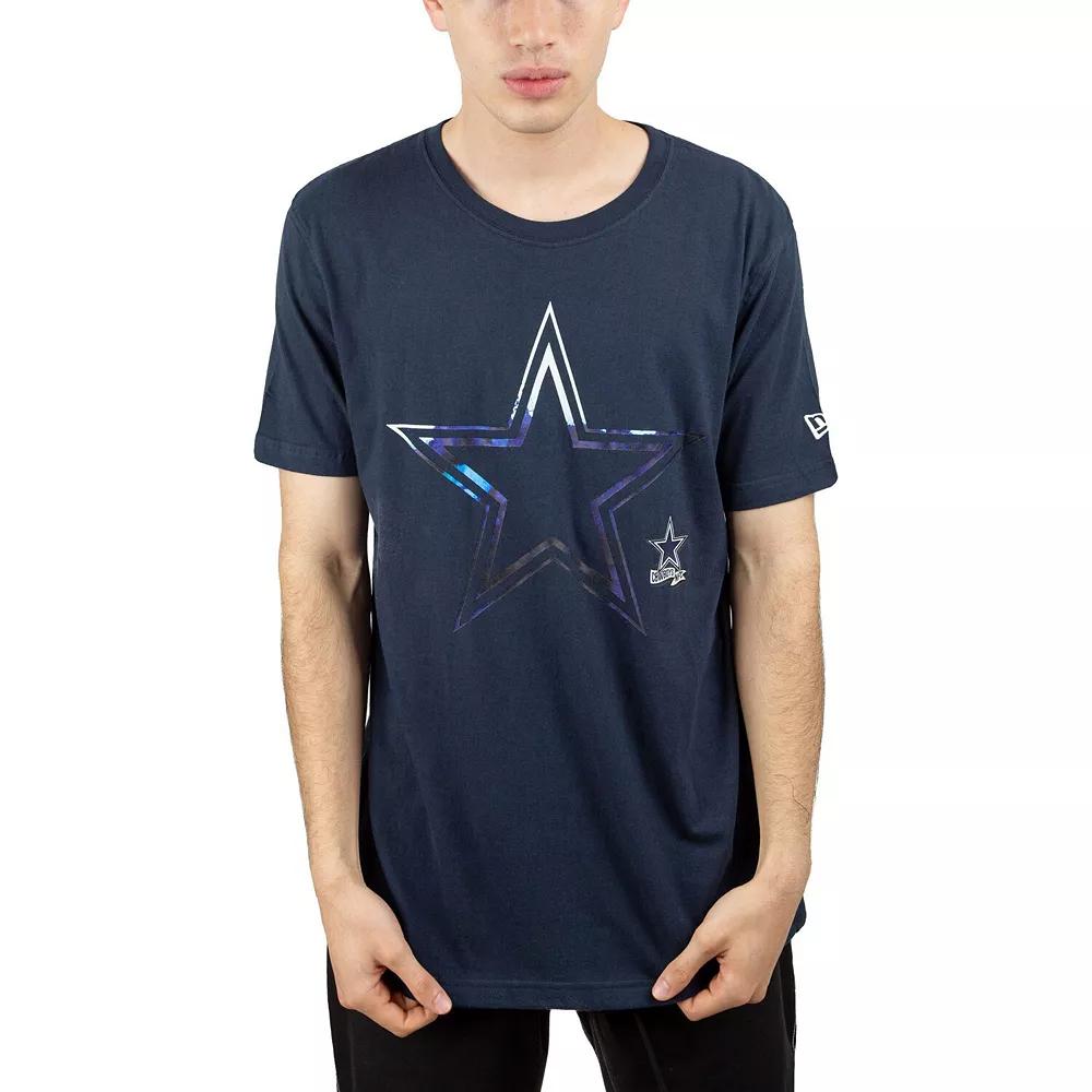 Men's New Era Navy Dallas Cowboys Sideline T-Shirt,  Product Image
