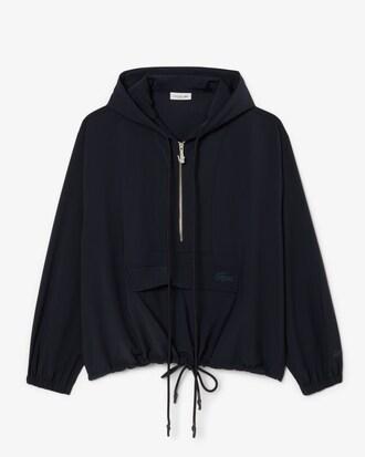 Oversized Wool Blend Popover Jacket Product Image