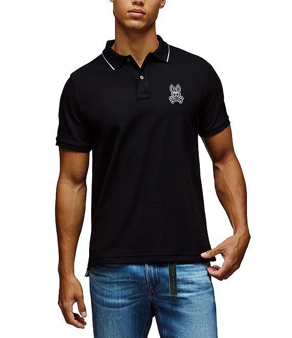 Psycho Bunny Marlo Pique Short Sleeve Polo Shirt Product Image