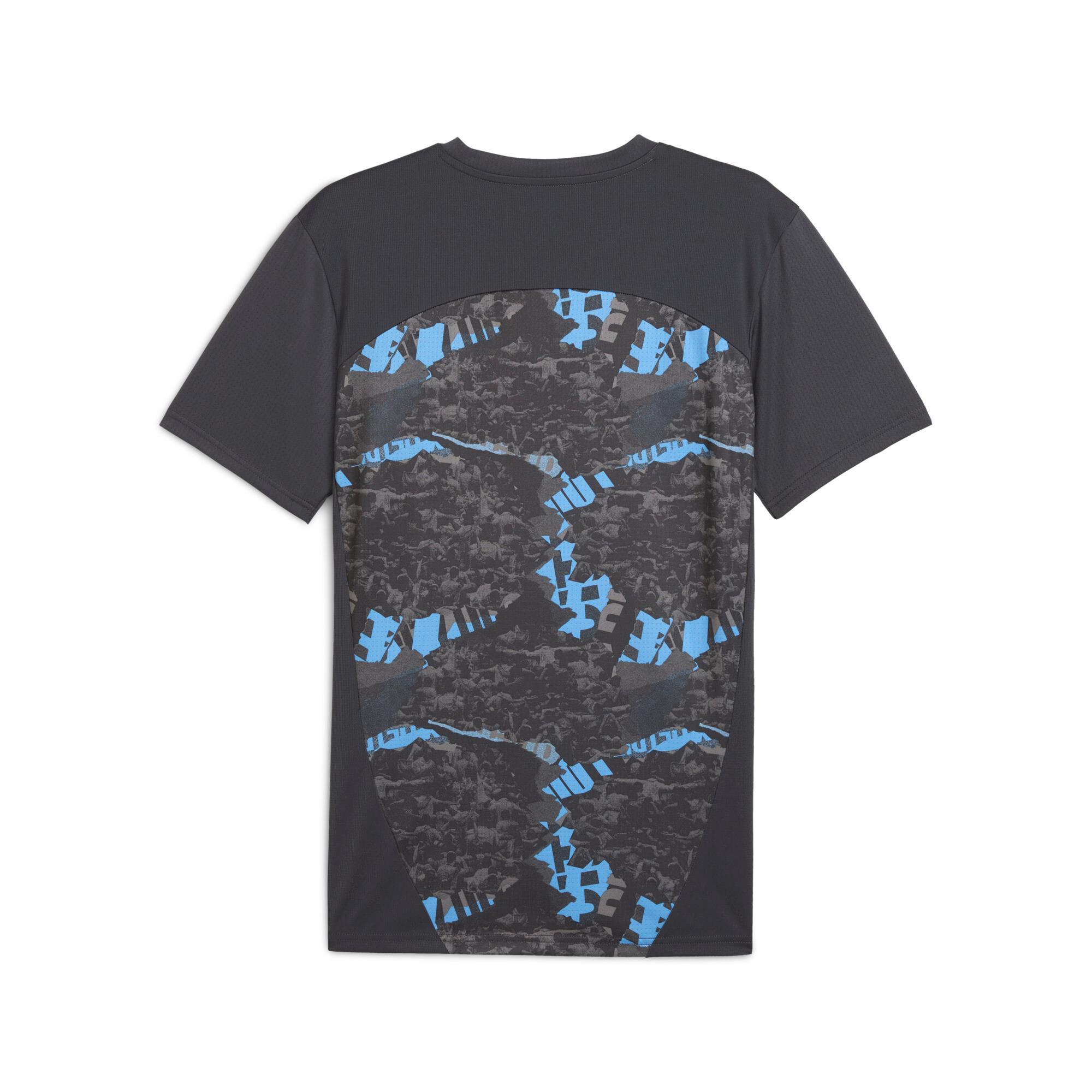 PUMA Manchester City Pre-Match Men's Jersey in Grey Product Image