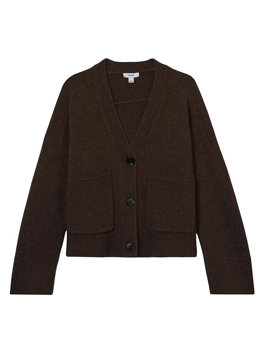 Womens Rosie Wool & Cashmere Cardigan Product Image