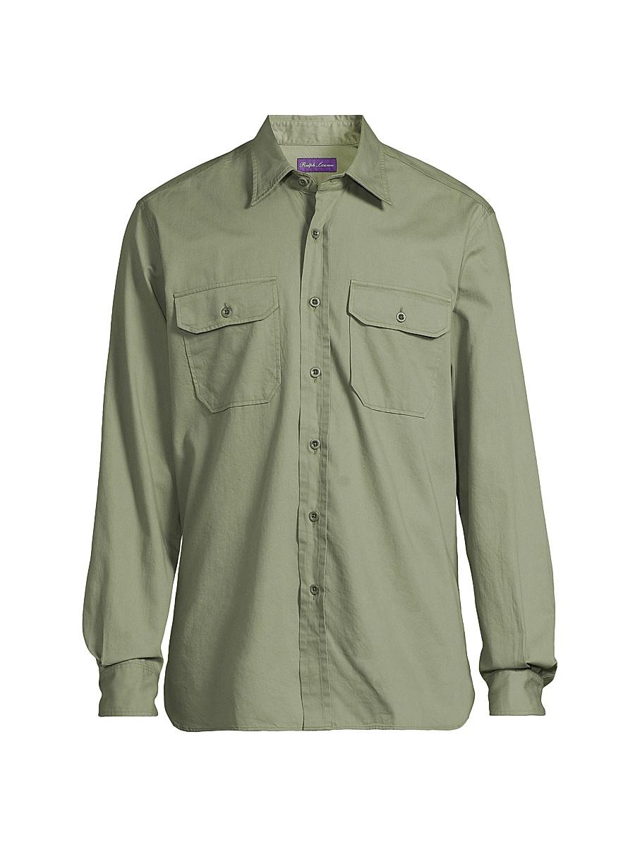 Mens Chino Twill Shirt Product Image
