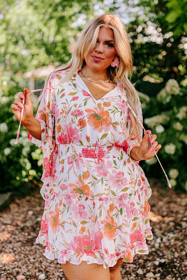 Try Your Luck Dress in Ivory Curves Product Image