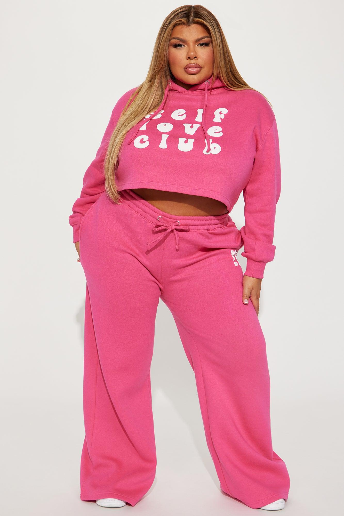Self Love Club Hoodie - Pink Product Image