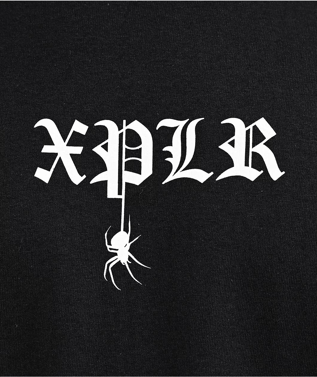 XPLR Spider Black T-Shirt Product Image