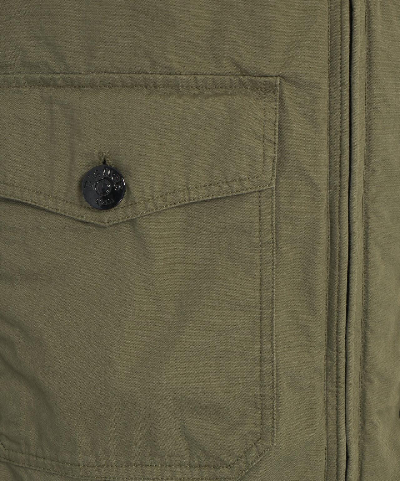 Cotton jacket with collar Product Image