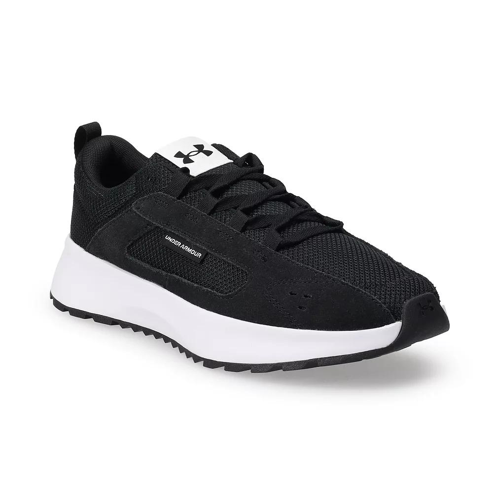 Under Armour Street Mirage Men's Sportstyle Shoes, Size: 7, Black White Product Image