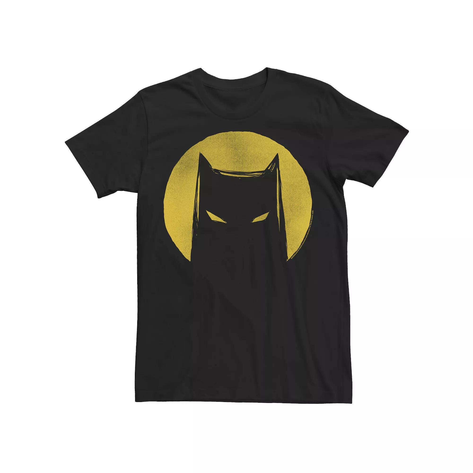 Men's DC Fandome Batman Moonlight Silhouette Tee, Size: XL, Black Product Image