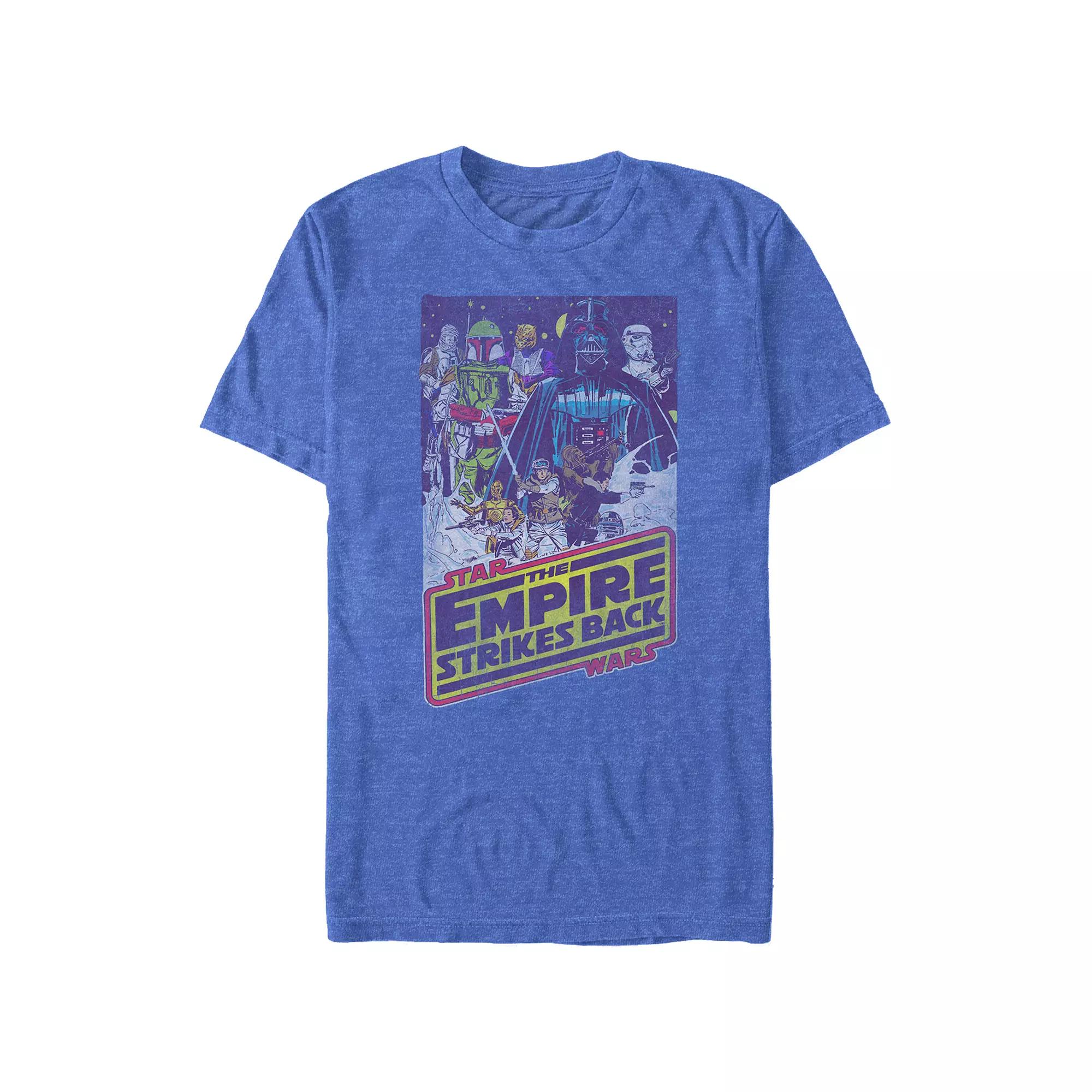 Big & Tall Star Wars The Empire Strikes Back Poster Graphic Tee, Men's,  Product Image