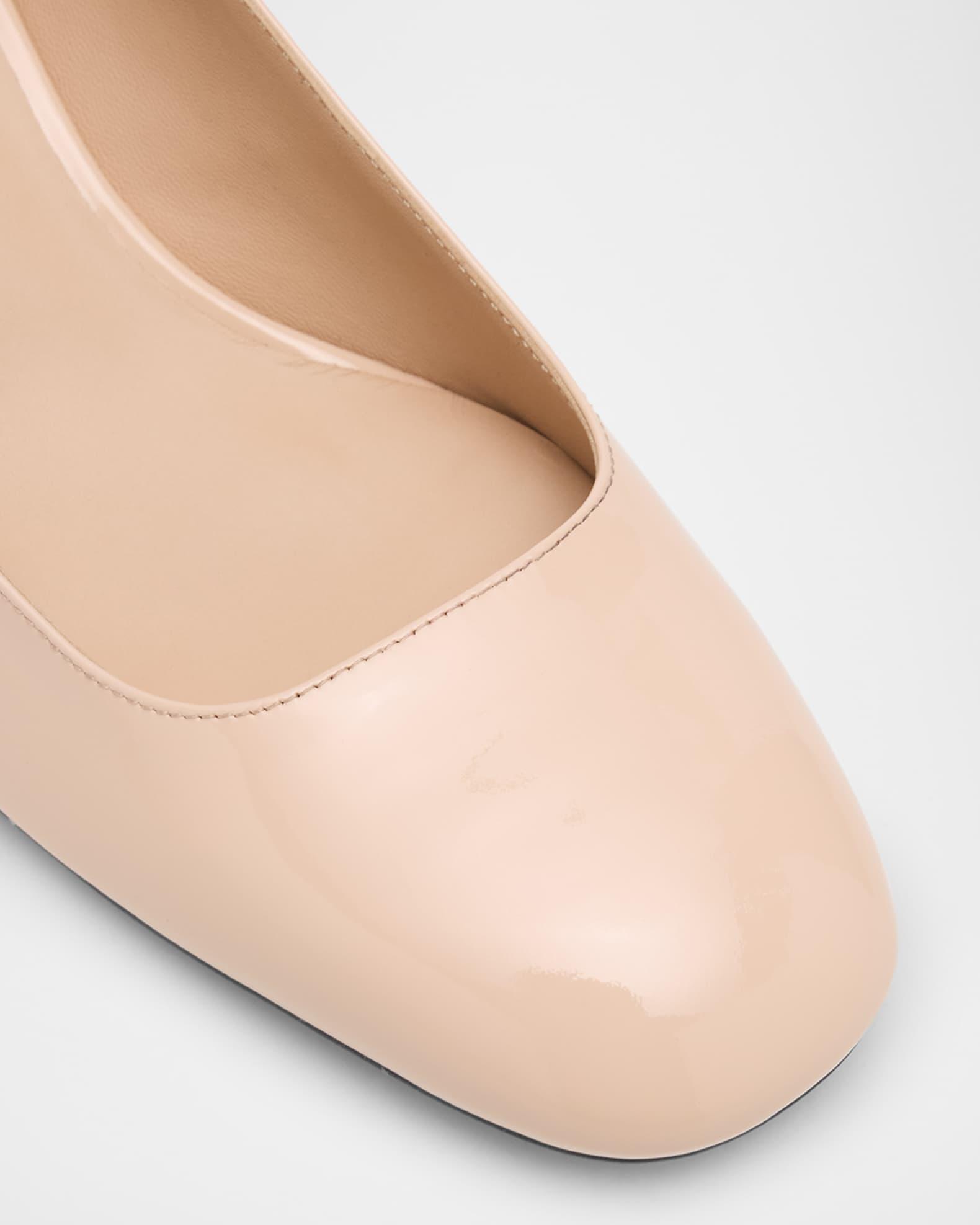 Maeve Patent Block-Heel Pumps Product Image