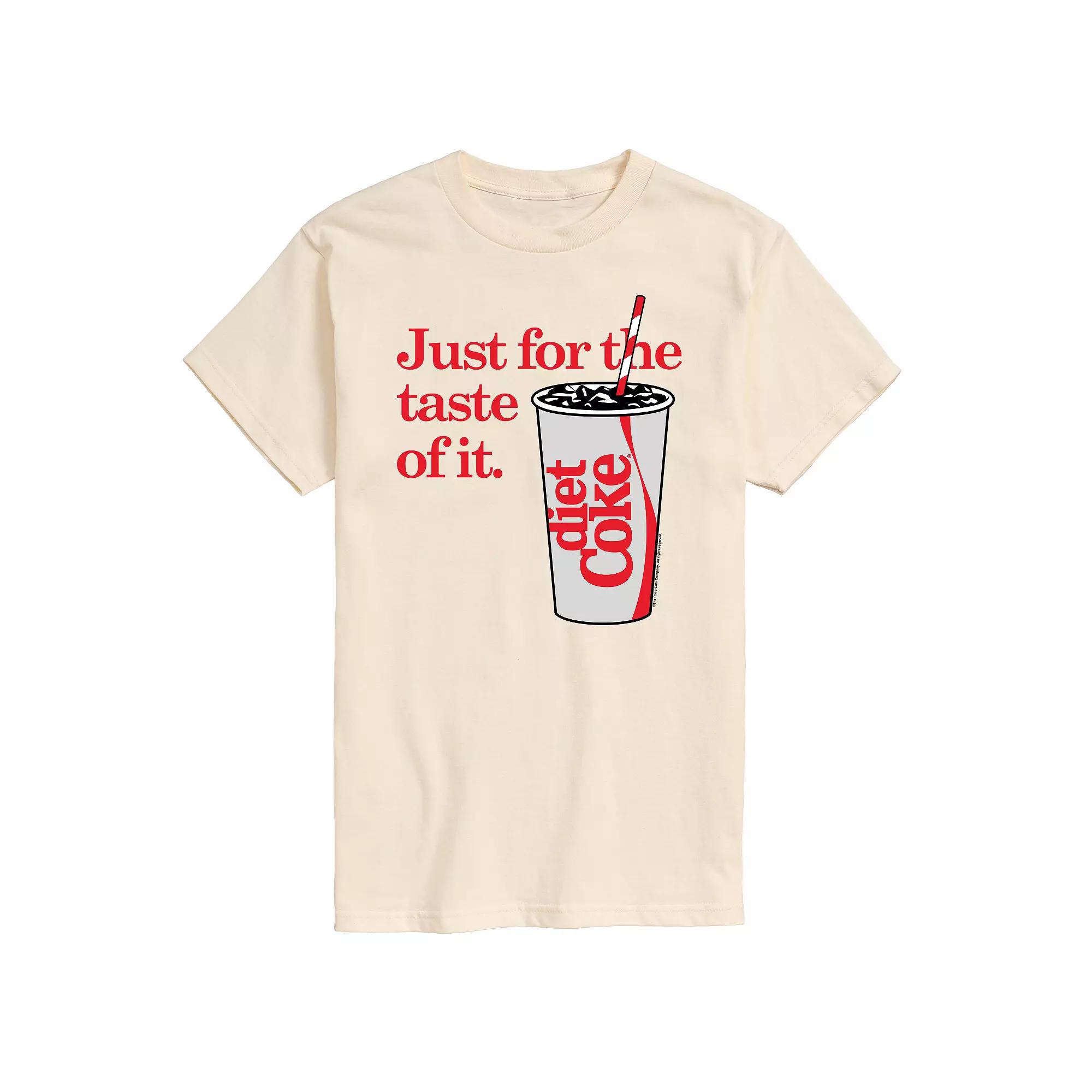 Men's Diet Coke Just For The Taste Of It Graphic Tee,  Product Image