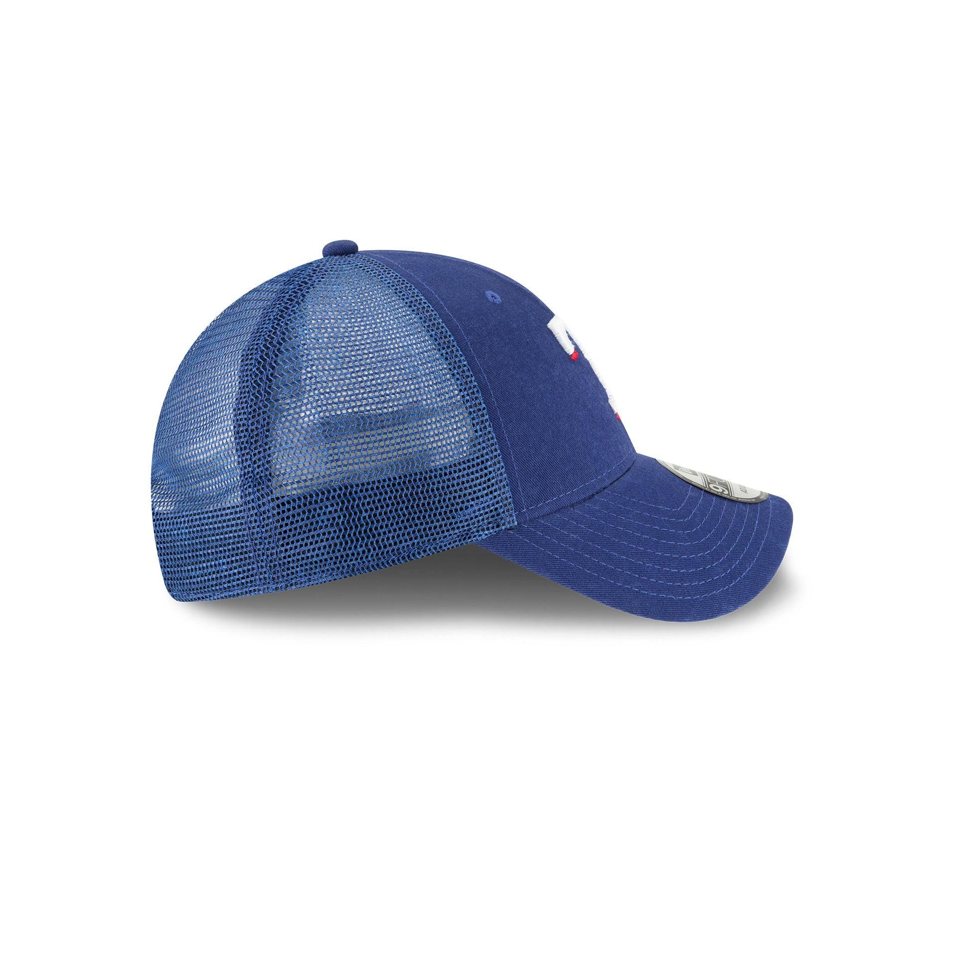 Texas Rangers 9FORTY Trucker Hat Male Product Image