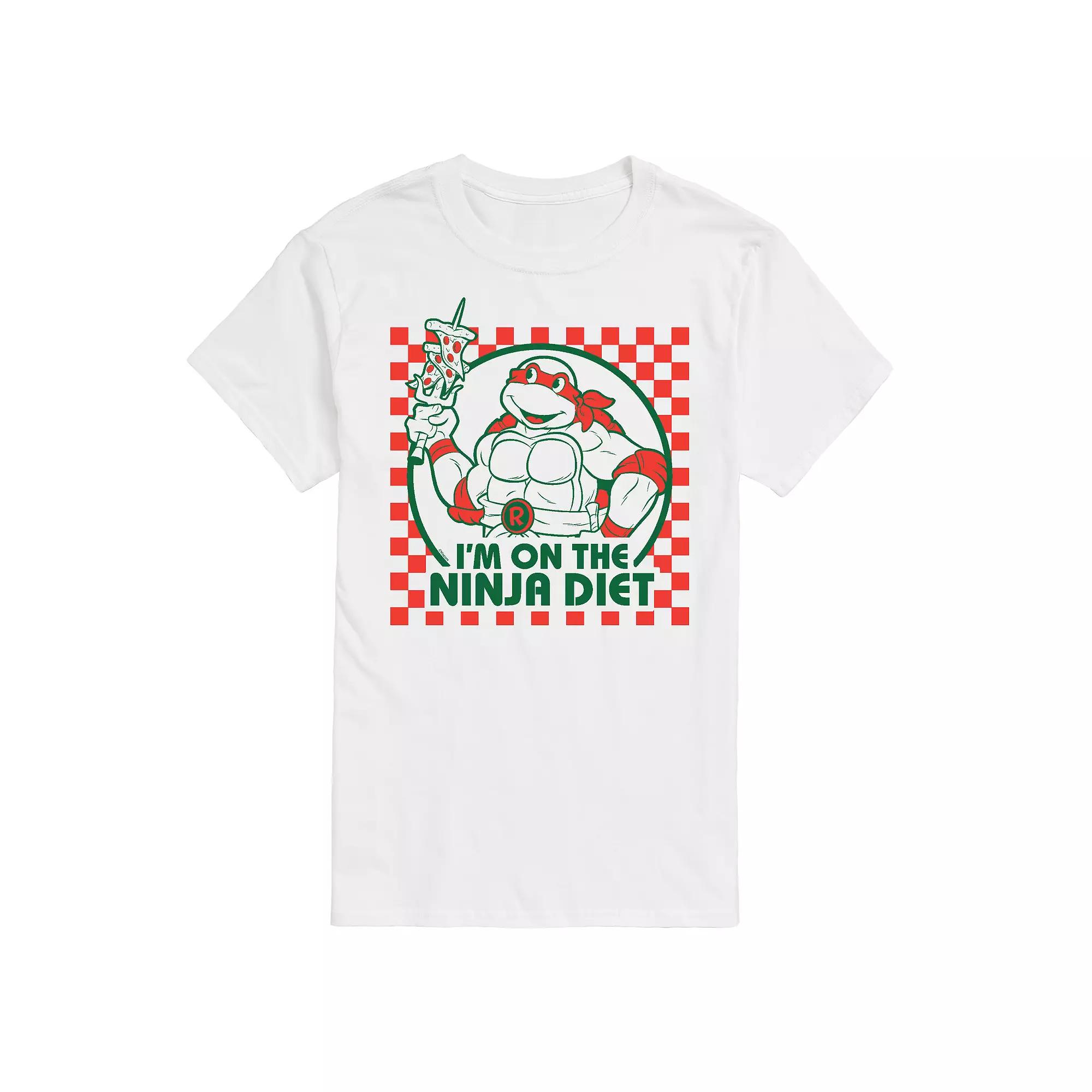 Big & Tall TMNT Ninja Diet Graphic Tee, Men's,  Product Image