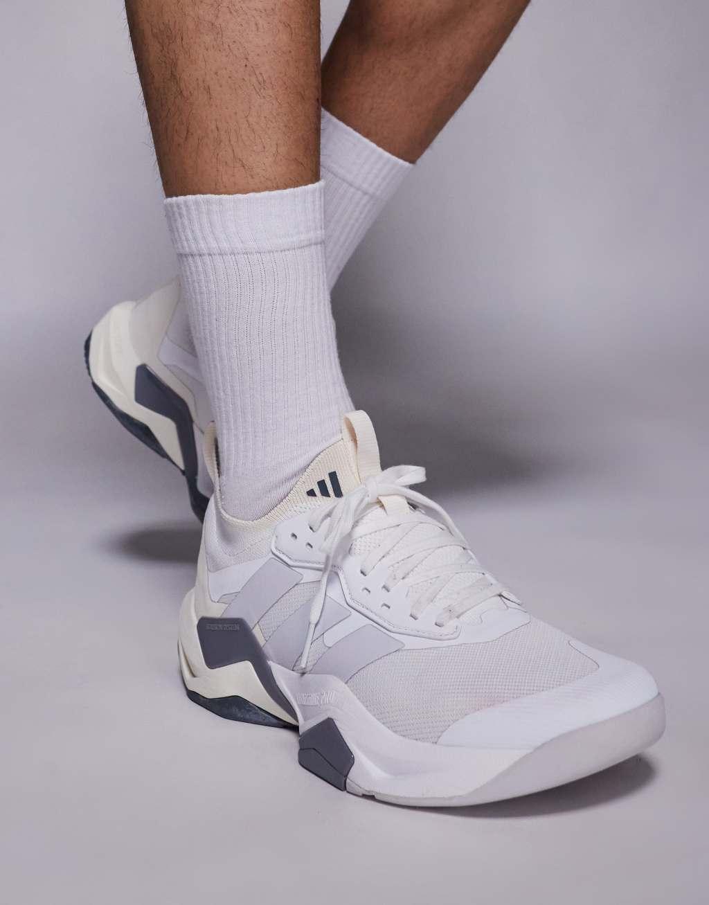 adidas Performance Rapidmove ADV sneakers in white Product Image