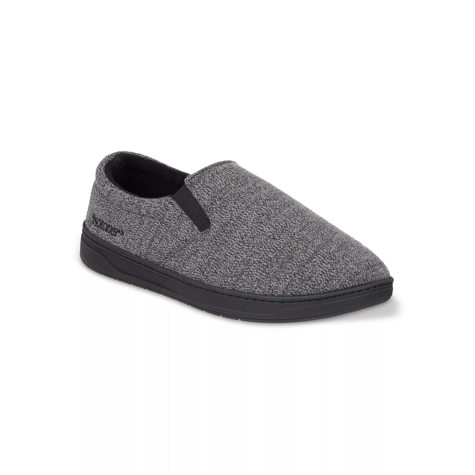 Isotoner Brady Men's Knit Closed Back Slippers,  Product Image