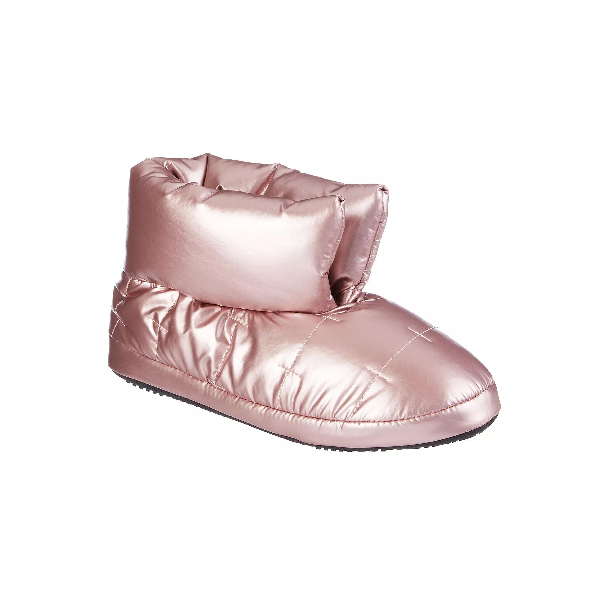 isotoner Mikaela Women's Puffer Bootie Slippers,  Product Image