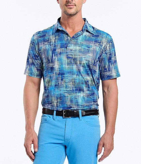 Robert Graham Salas Stretch Short Sleeve Polo Shirt Product Image