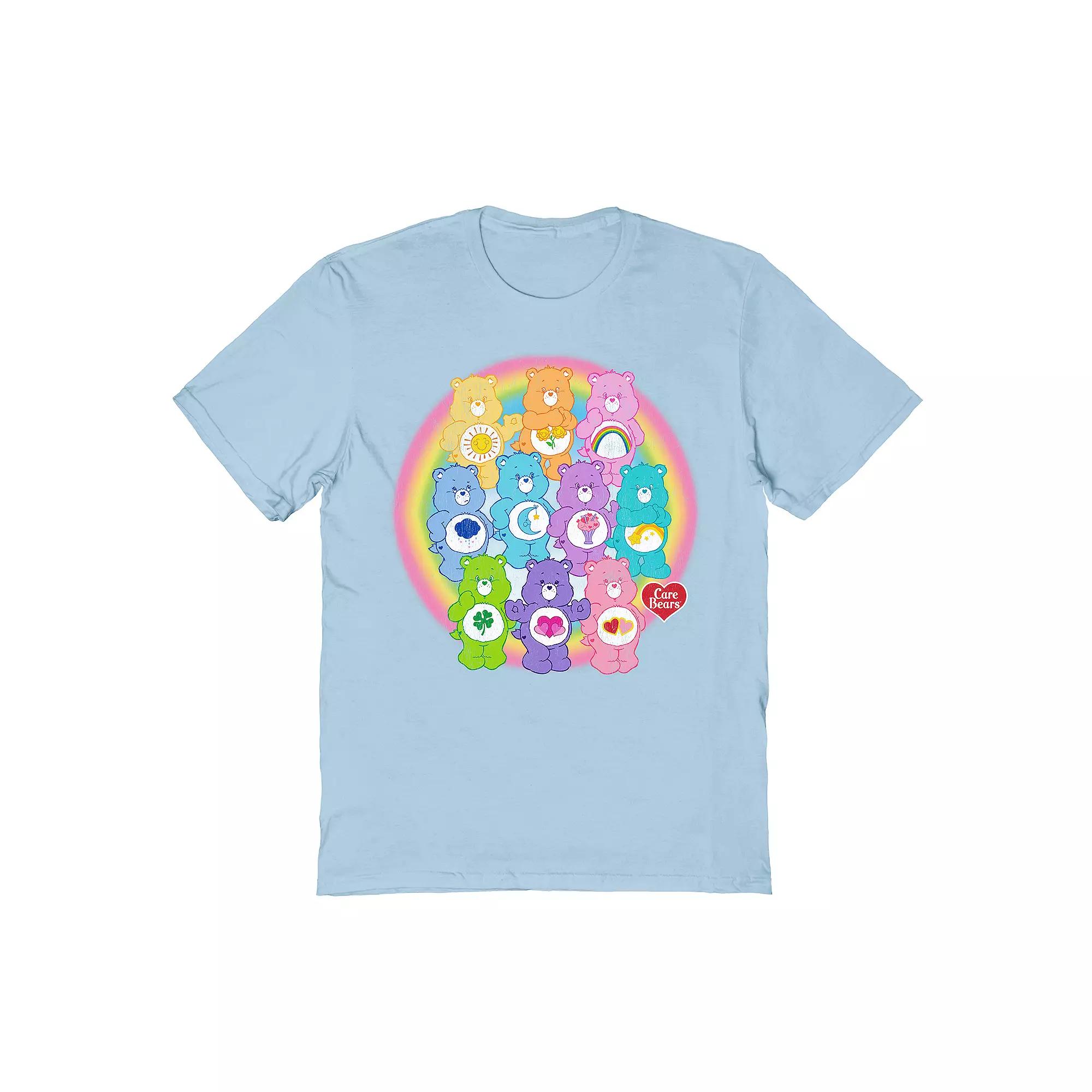 Men's Care Bear T-Shirt, Size: Small, Light Blue Product Image