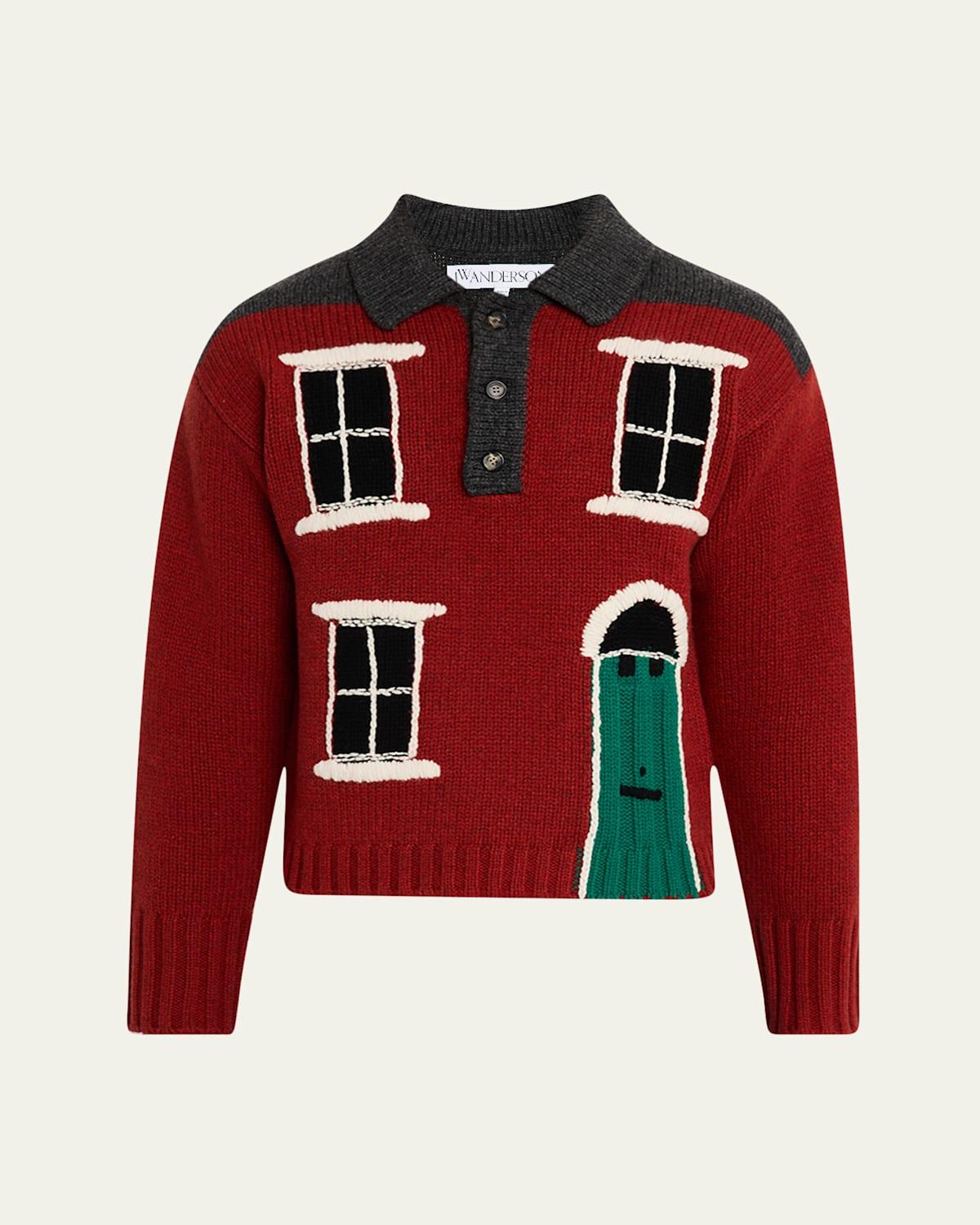 Mens House Polo Sweater Product Image