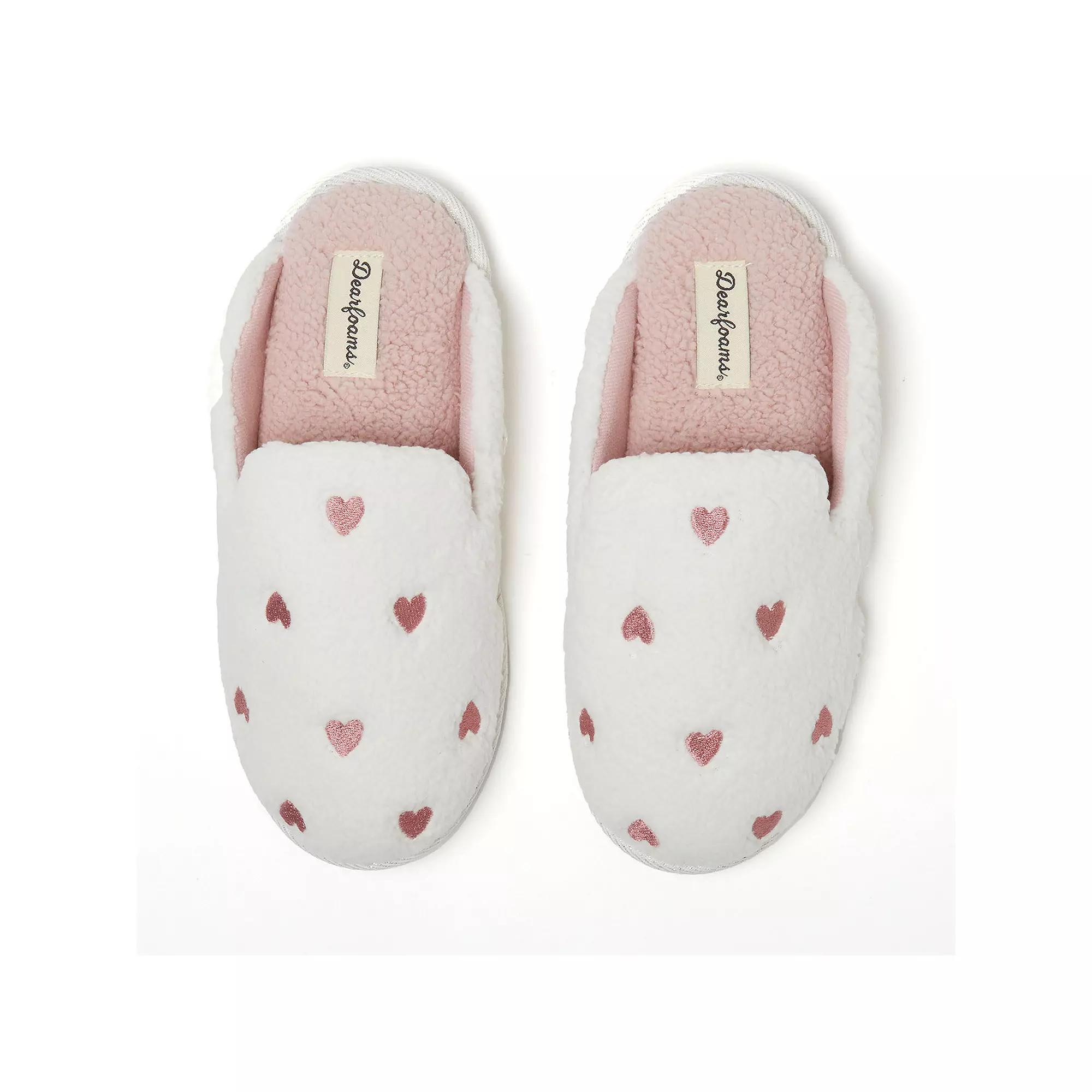 Dearfoams Womens Tab Scuff Slipper Product Image