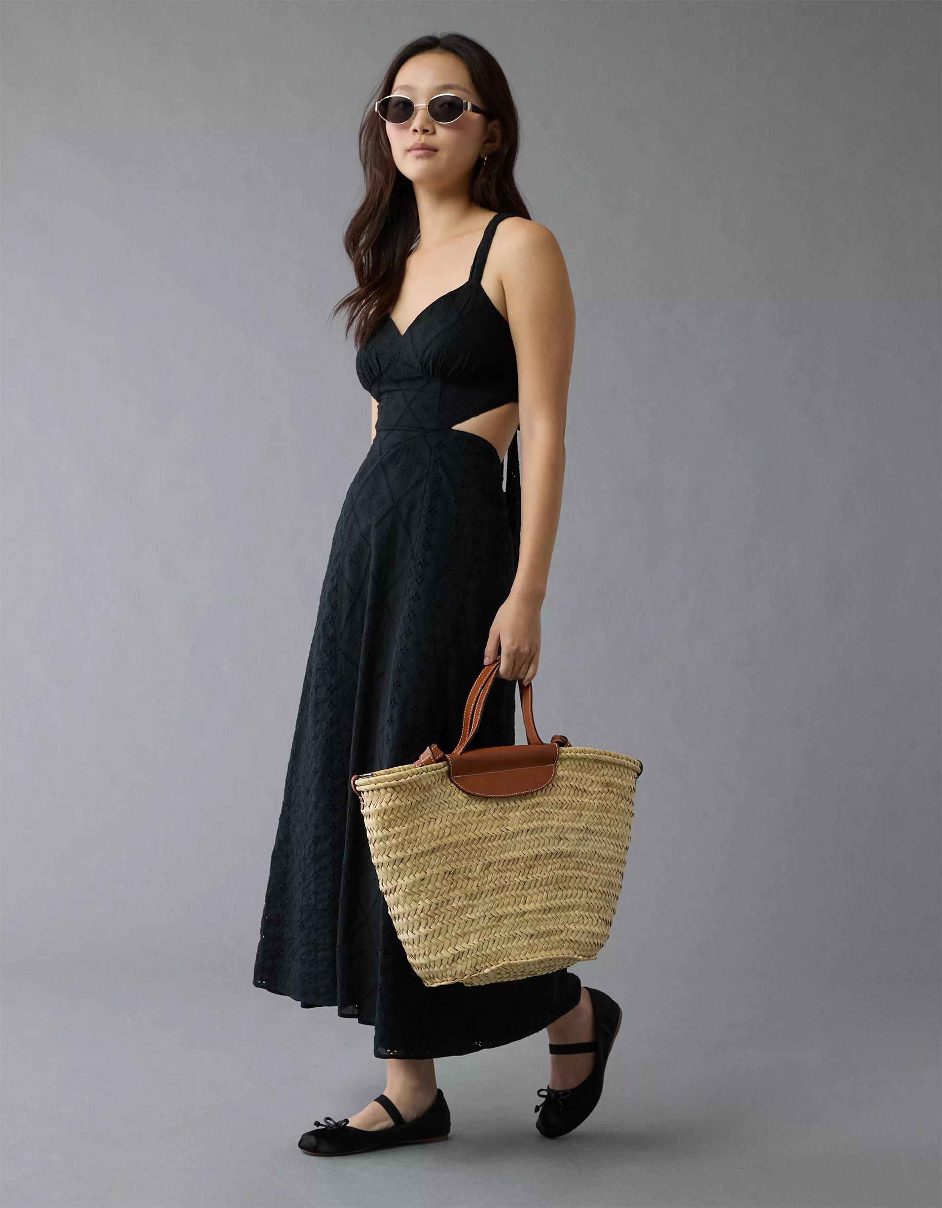 AE Cut-Out Midi Dress Product Image