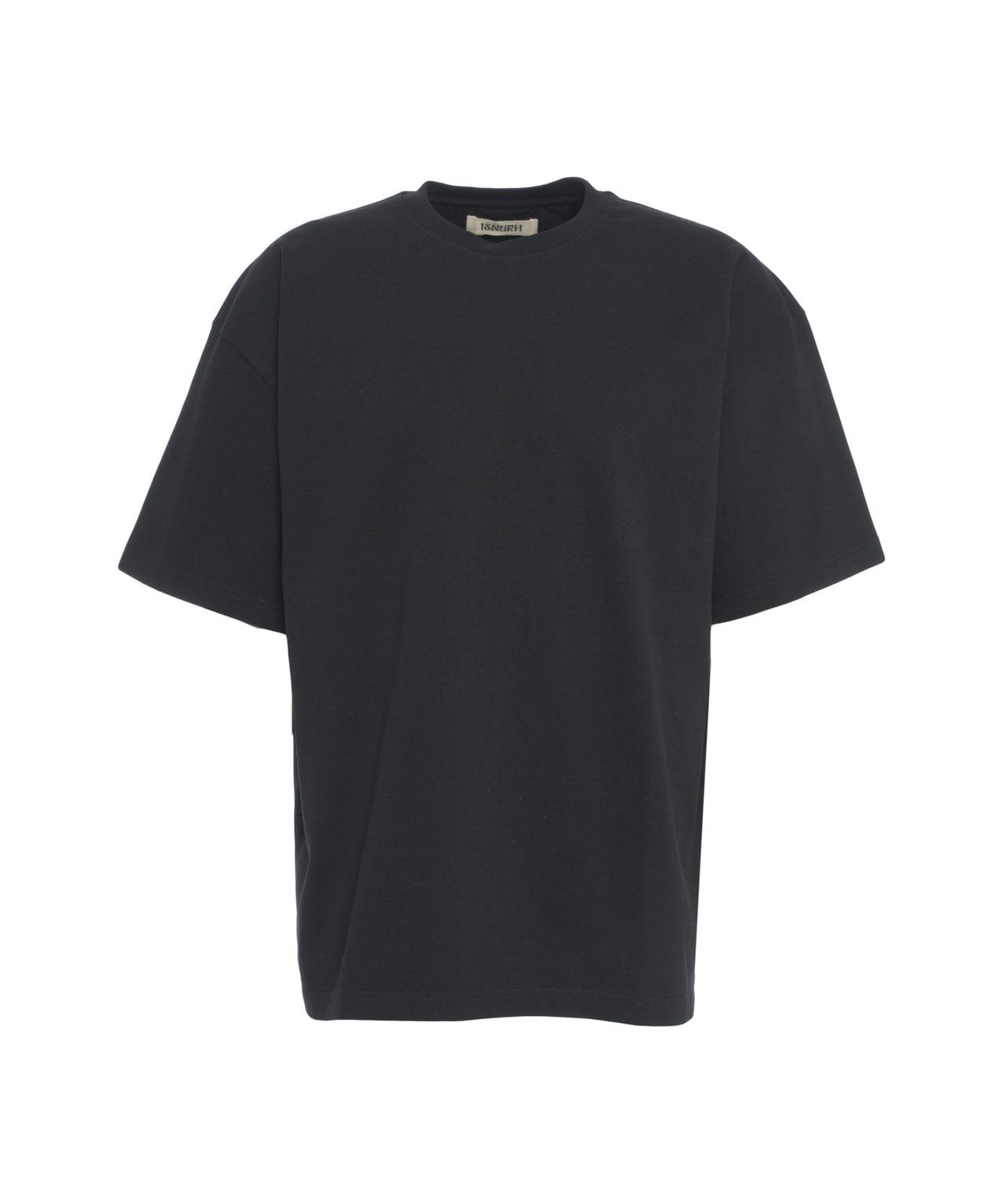 Oversize T-shirt with back print 'Dahlia' Product Image