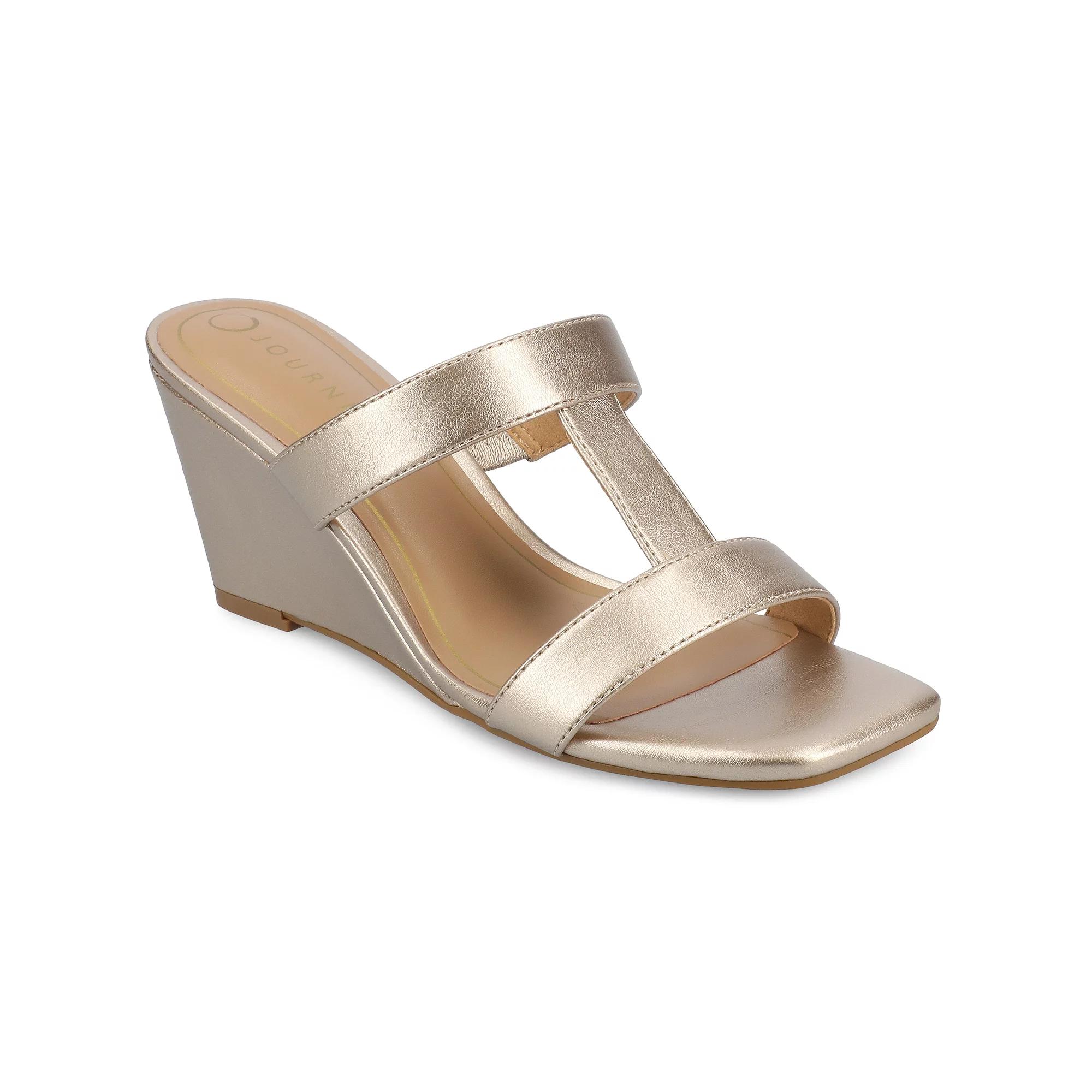 Journee Collection Womens Clodie Wedge Sandal Product Image