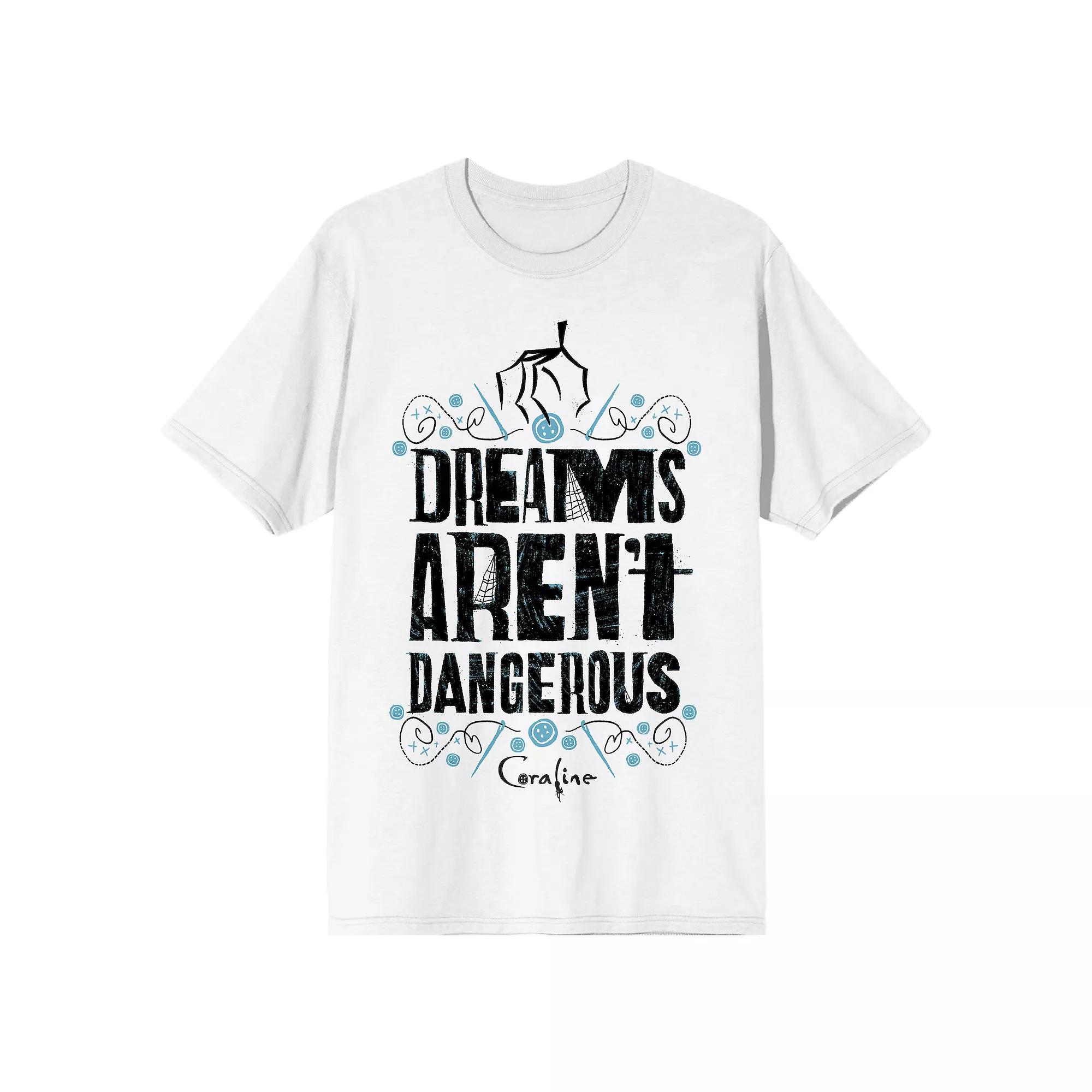 Men's Coraline Dreams Aren't Short Sleeve Graphic Tee,  Product Image