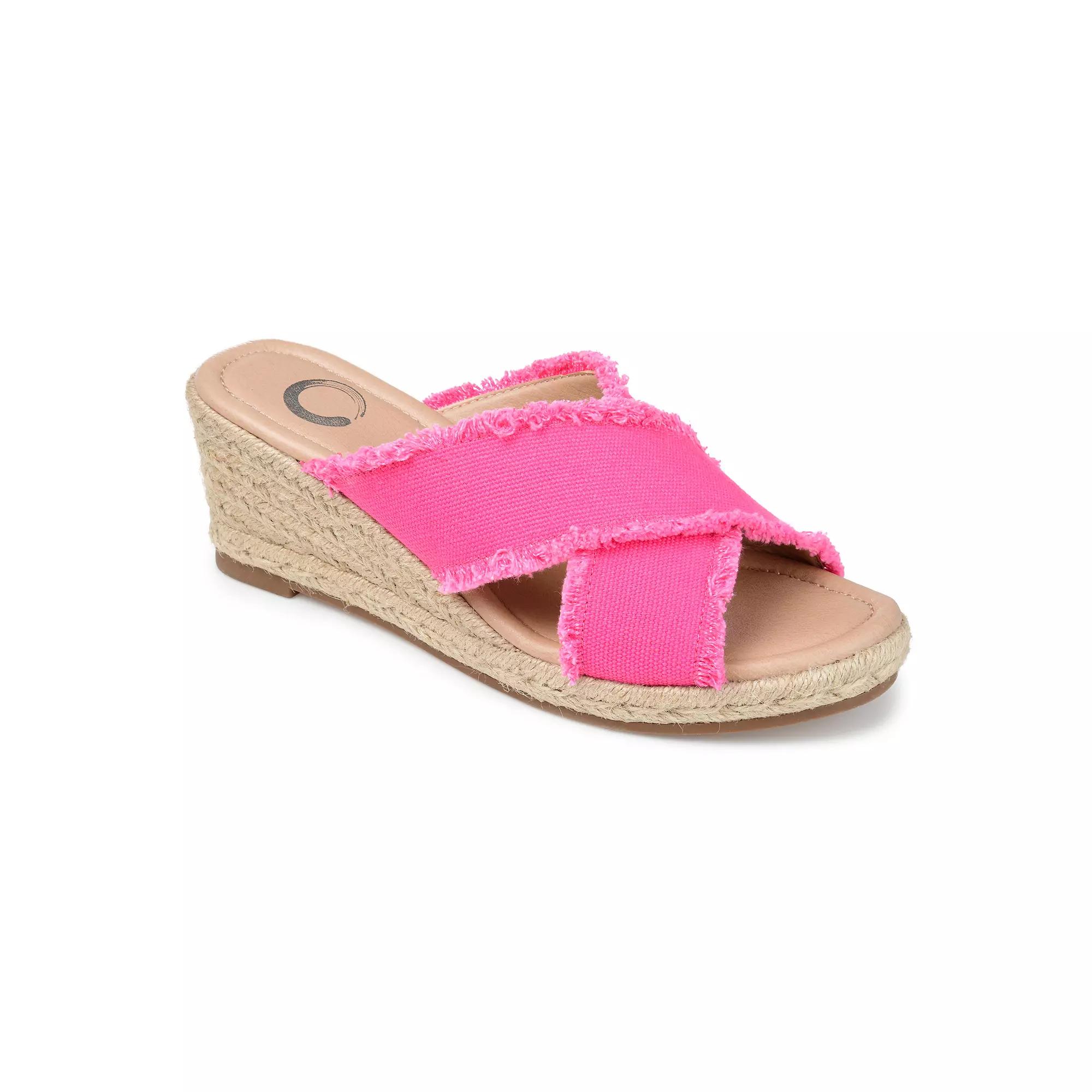 Journee Shanni Women's Wedge Sandals,  Product Image