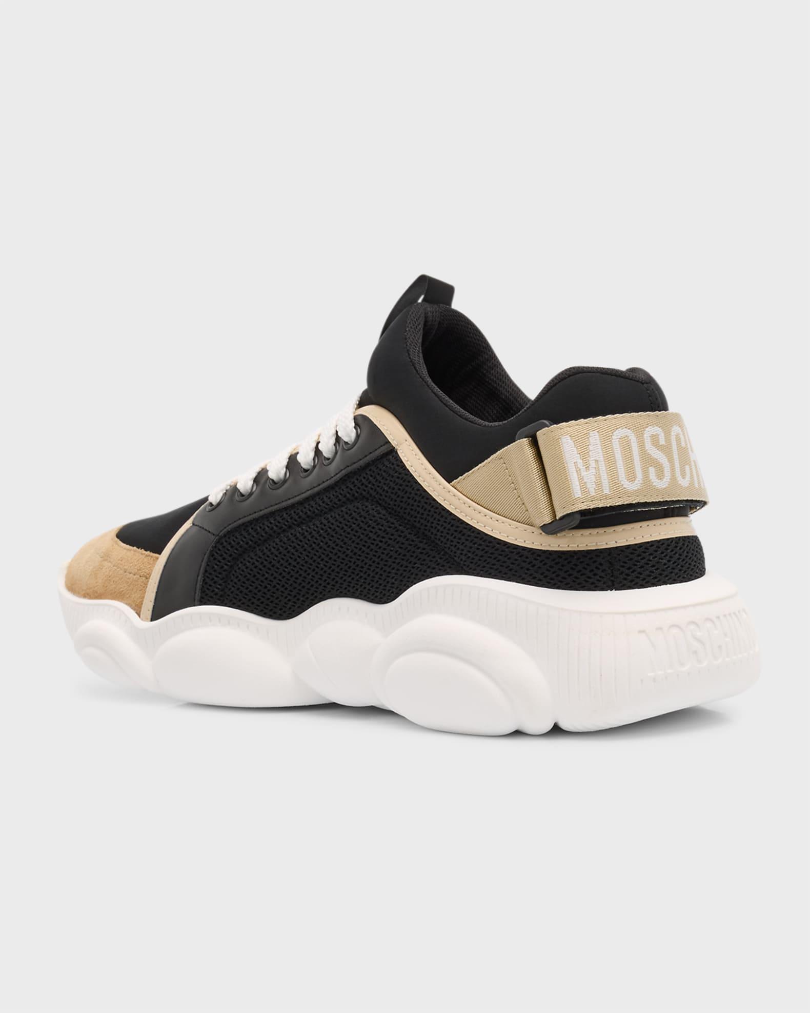 Men's Teddy-Sole Mixed-Media Fashion Sneakers Product Image