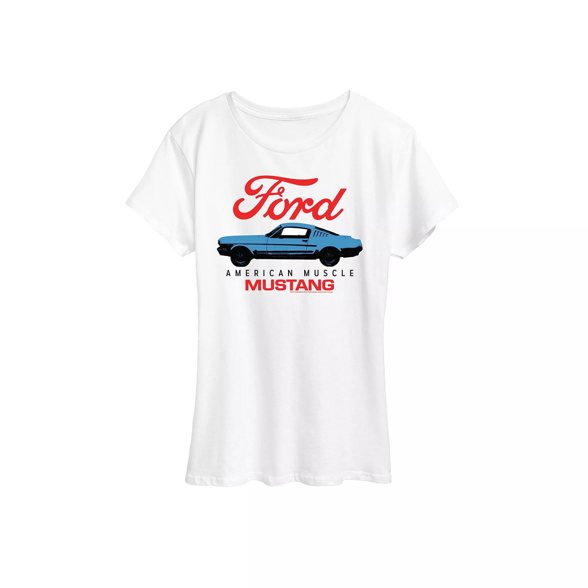 Women's Ford American Mustang Graphic Tee,  Product Image