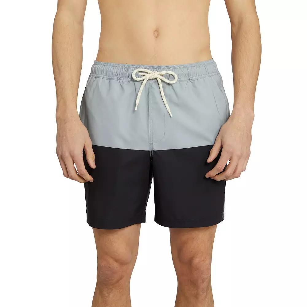 Men's Trinity Coast 7" Colorblock Swim Trunks,  Product Image