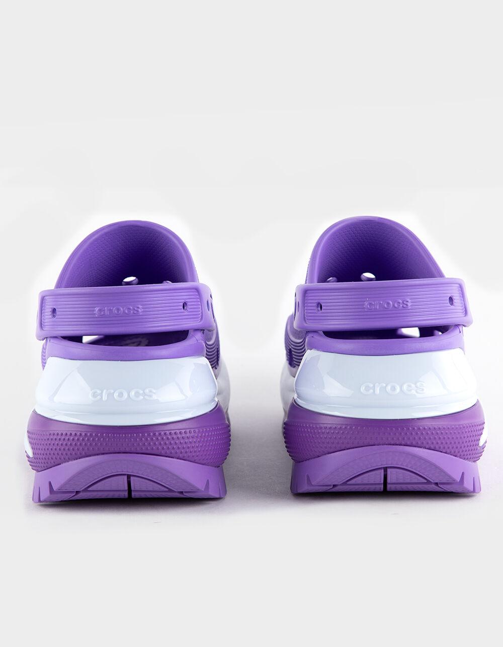 CROCS Mega Crush Womens Platform Clogs - PURPLE Product Image