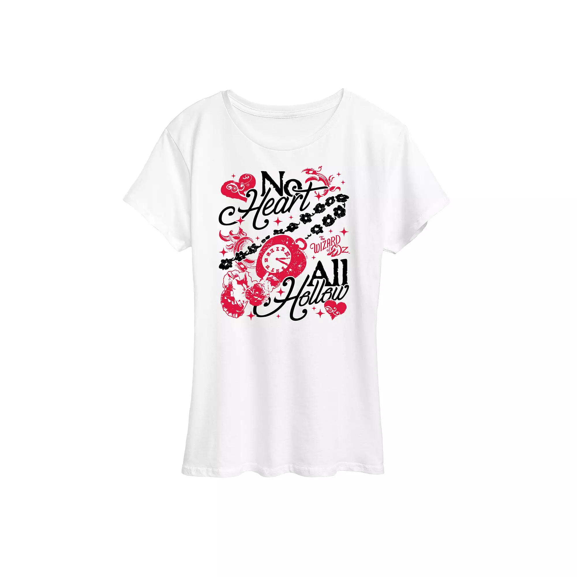 Women's Wizard Of Oz No Heart Graphic Tee,  Product Image