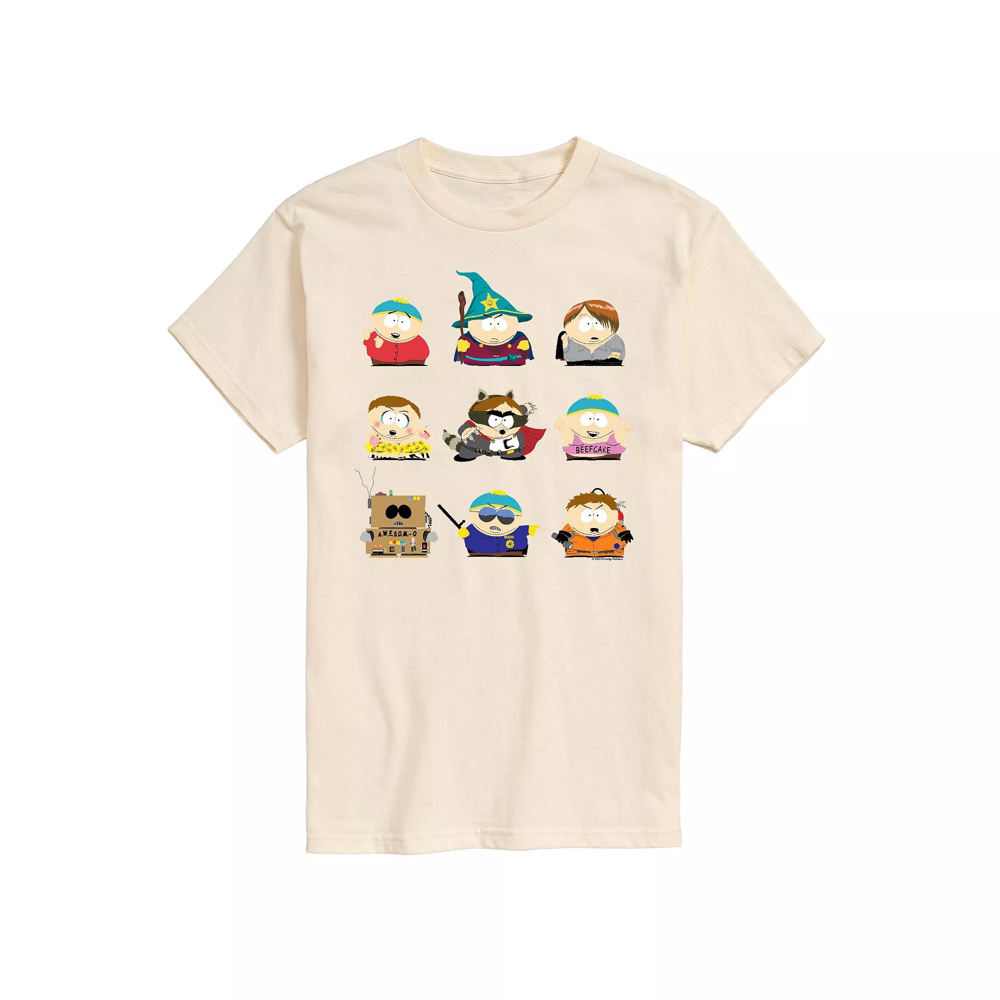 Men's South Park Cartman Grid Tee,  Product Image