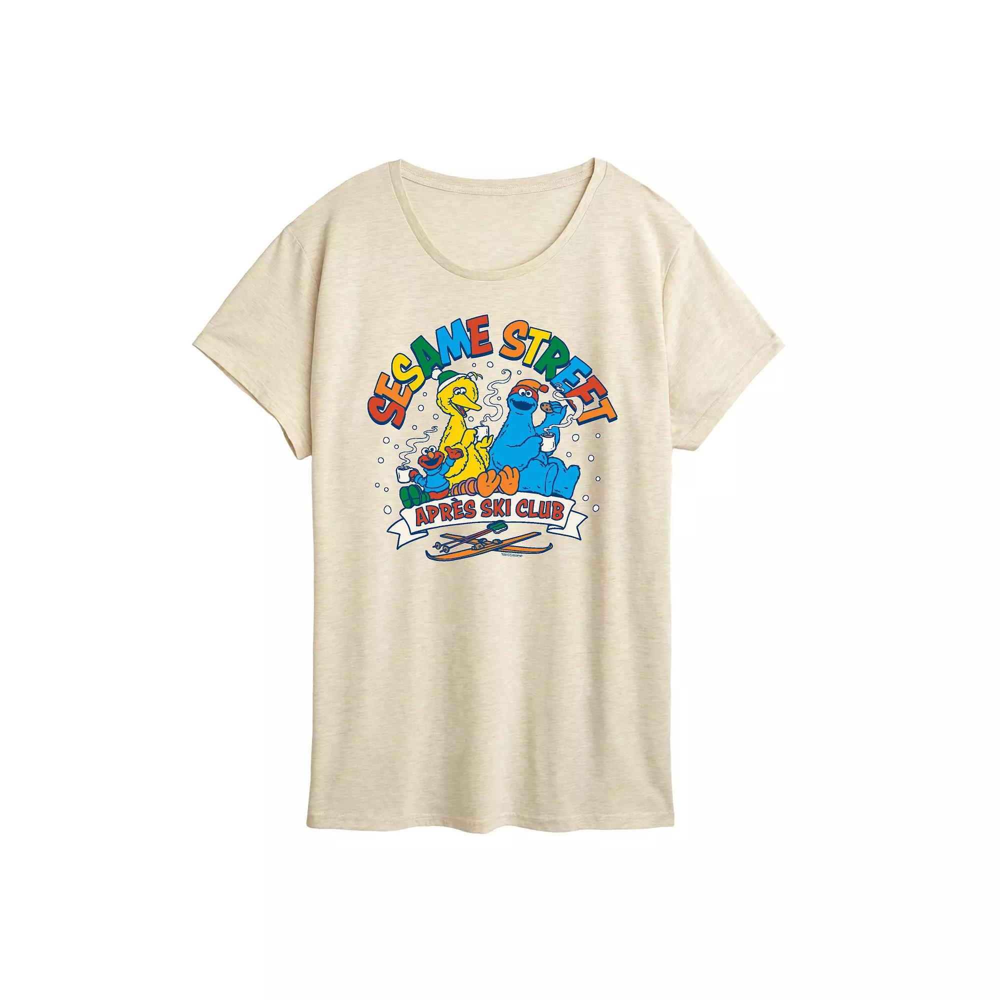 Women's Sesame Street Après Ski Club Graphic Tee,  Product Image