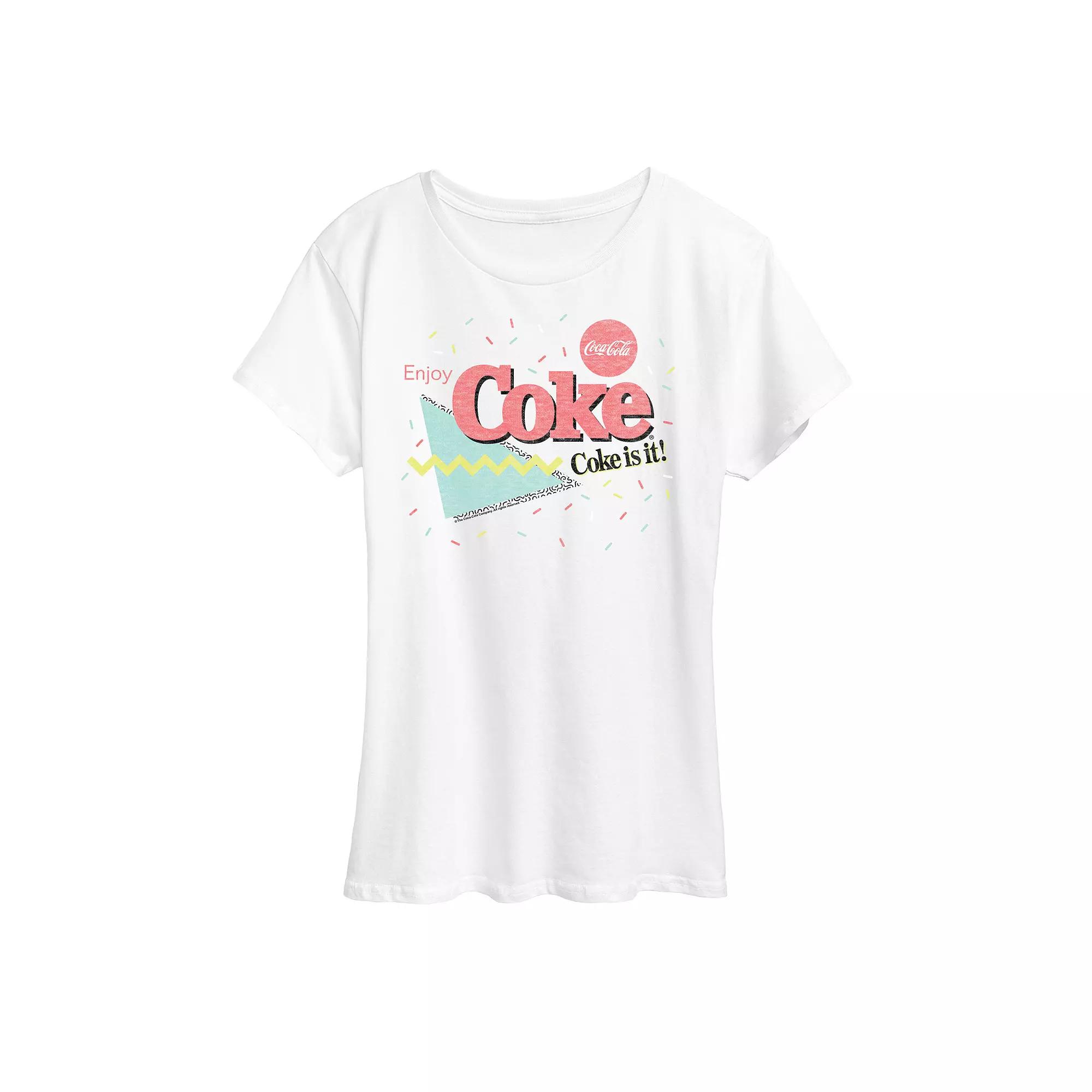 Women's Coca-Cola Coke 90's Graphic Tee, Girl's,  Product Image