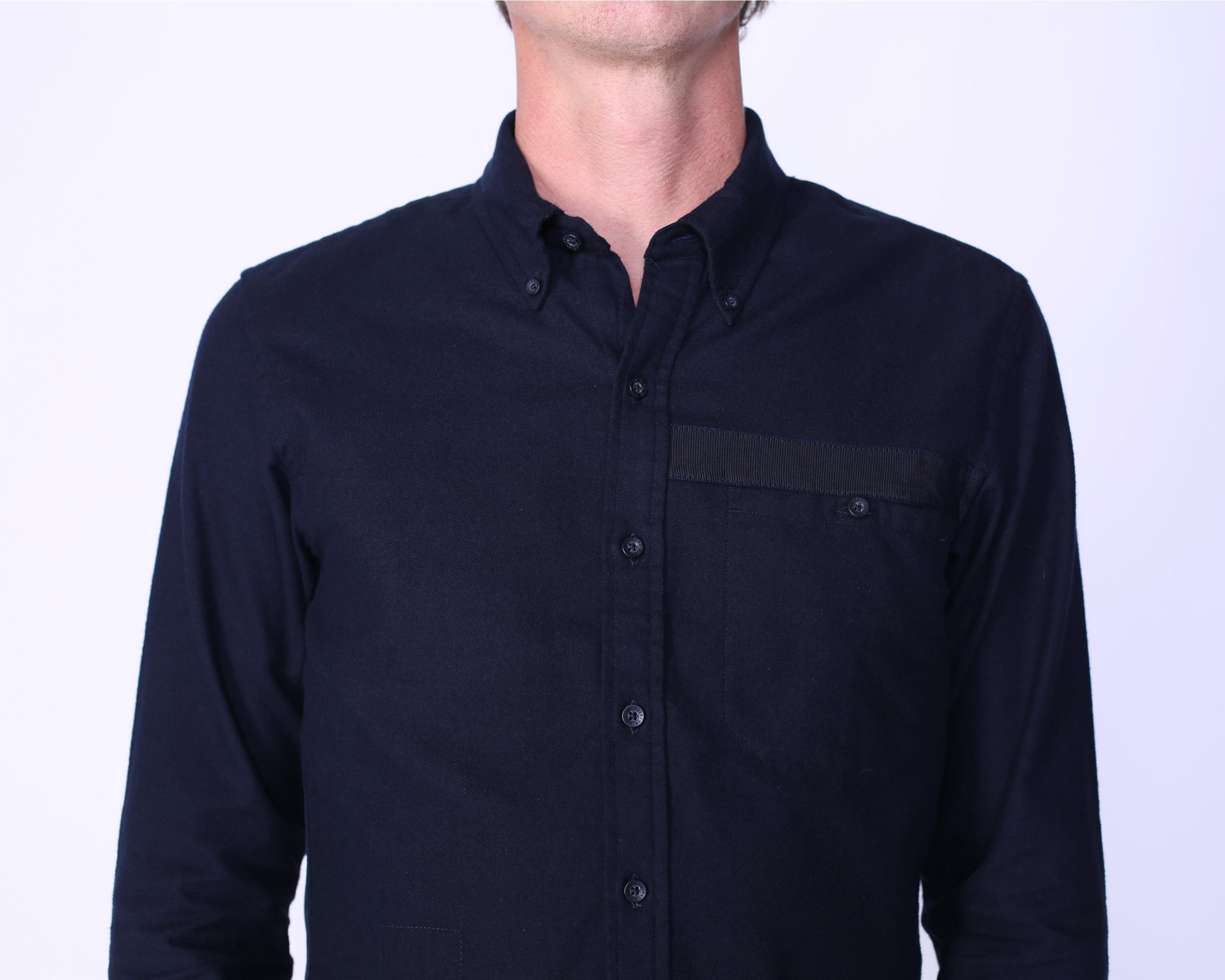 Oxford | Brushed Twill Ink Male Product Image