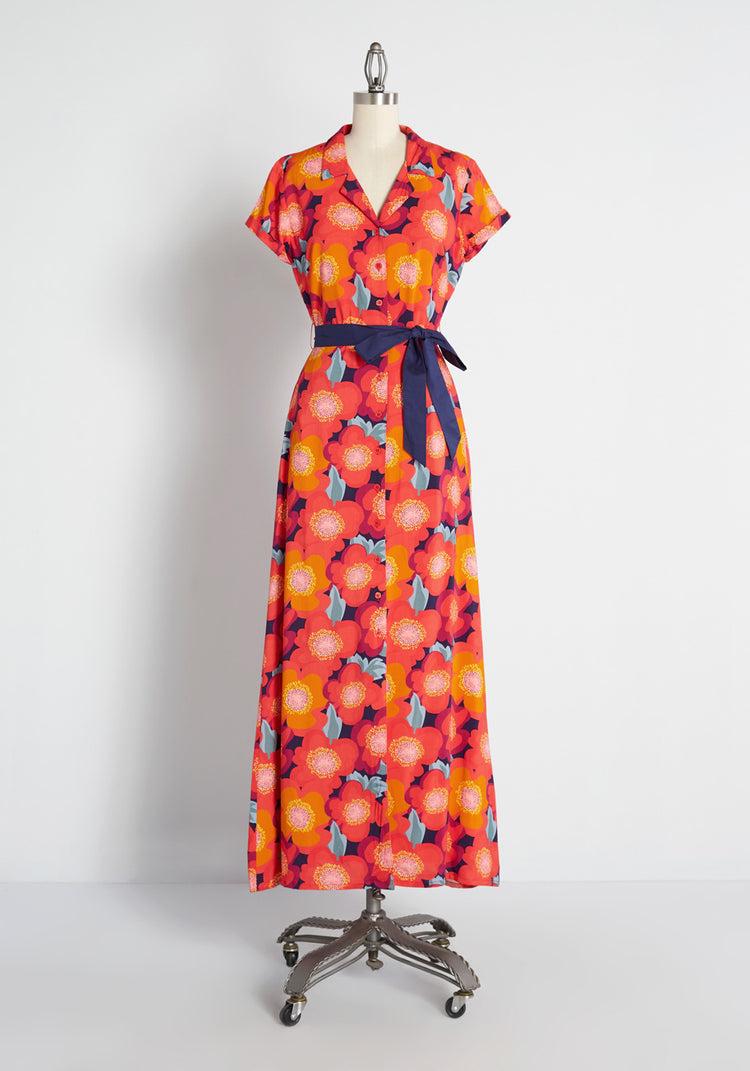 Incandescent Defense Maxi Dress Product Image