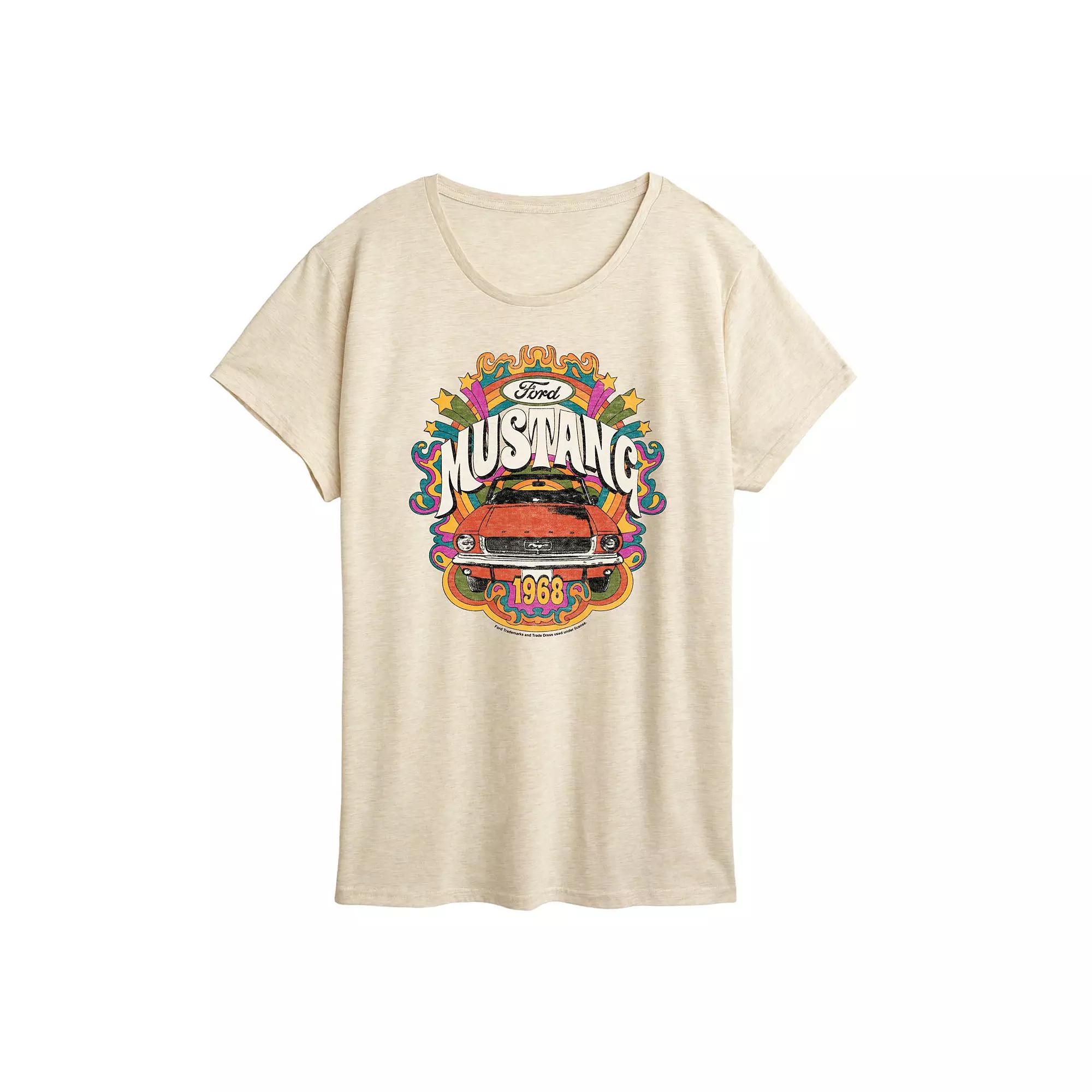Women's Ford 1968 Ford Mustang Graphic Tee,  Product Image