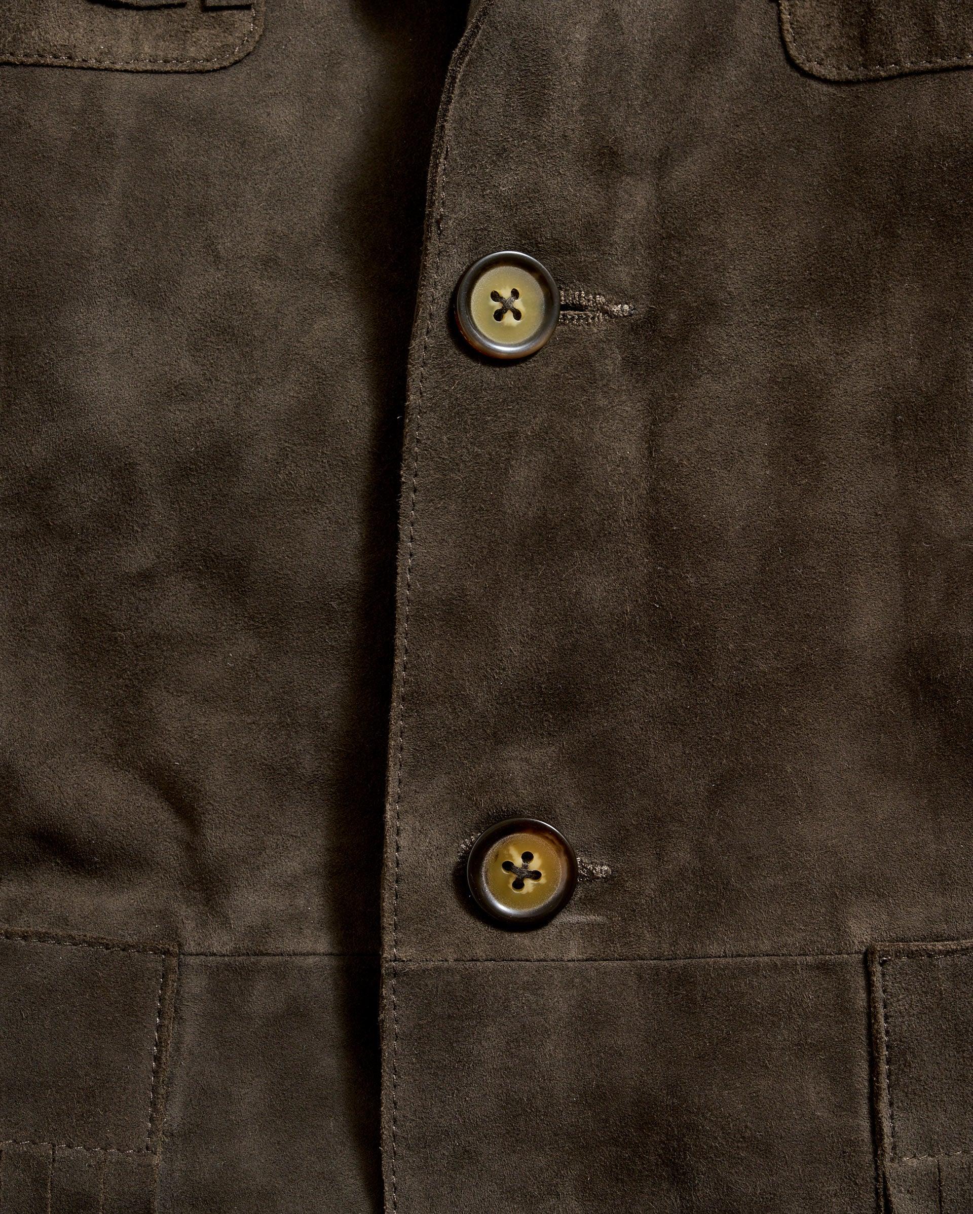 Fringe Suede Blazer -  Product Image