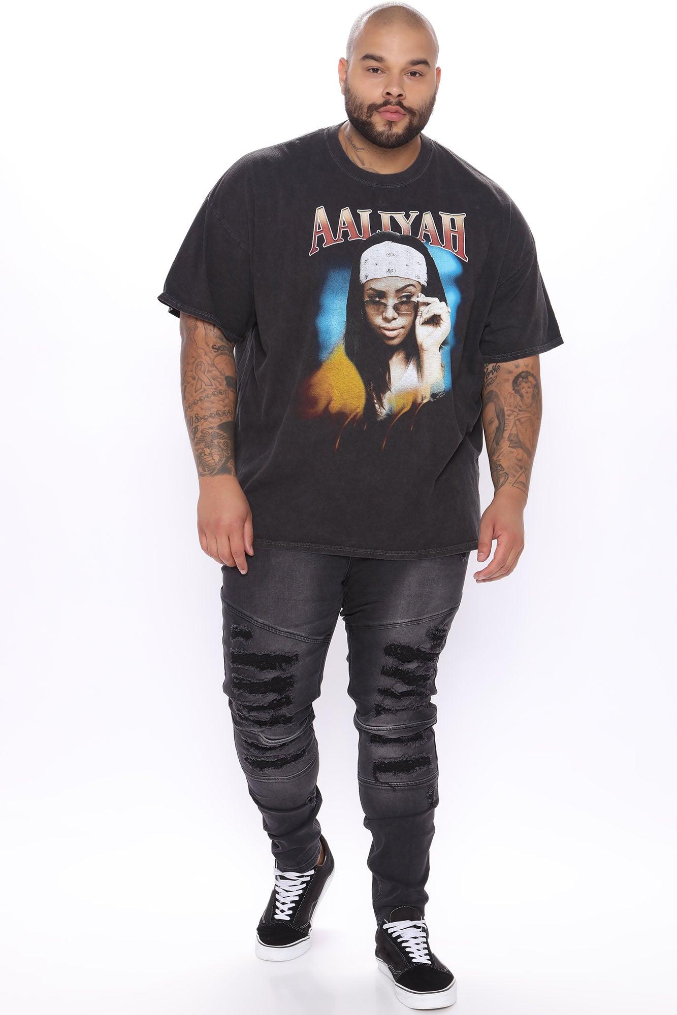 Aaliyah One In A Million Short Sleeve Tee - Black/combo Product Image