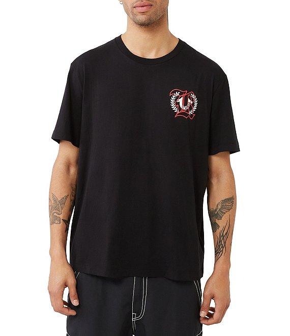 True Religion Short Sleeve Relaxed Buddha Graphic T-Shirt Product Image