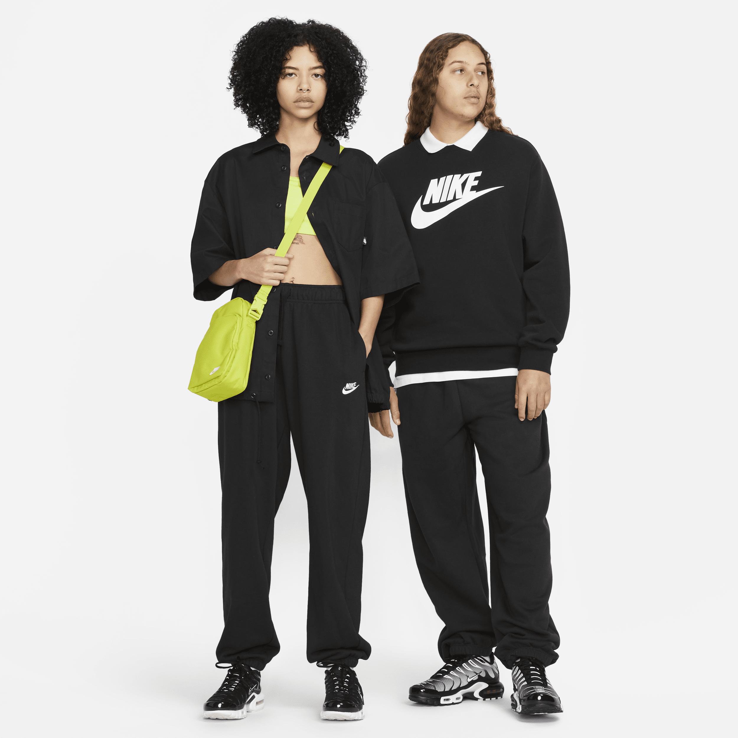 Womens Nike Sportswear Club Fleece Mid-Rise Oversized Sweatpants | DQ5800-010 Product Image