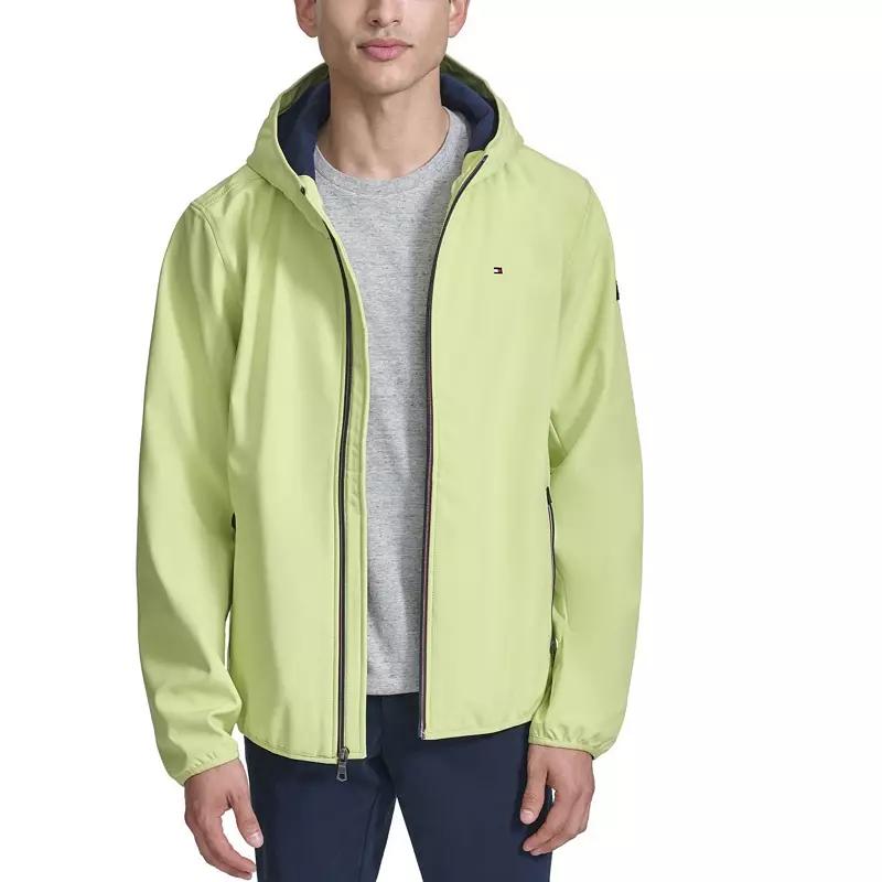 Mens Tommy Hilfiger Hooded Softshell Jacket Product Image